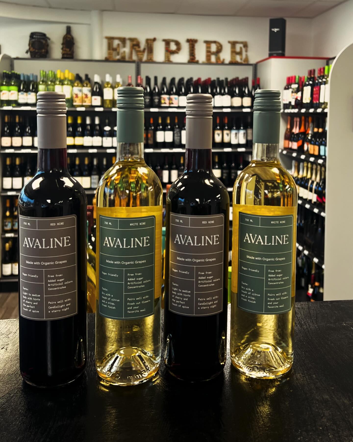 A nice wine Made with Organic Grapes. Pairs well with candlelight and your favorite meal. #avalinewine #wine #onlyonaugusta #keepcalmandkeepdrinking