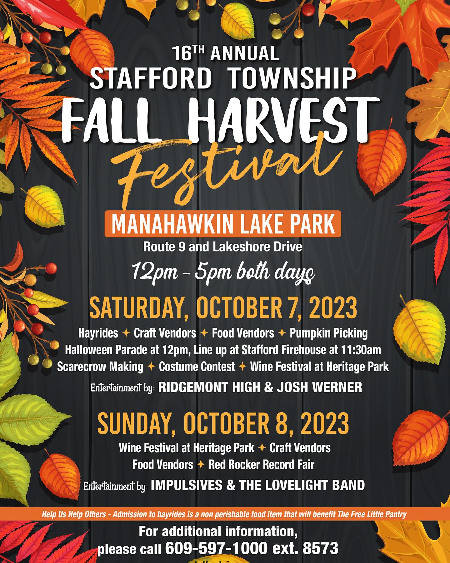 This weekend. Check it out! Designed and printed by yours truly. ☺️
#fallharvestfestival #staffordtownship