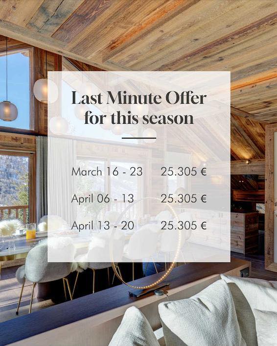 Last Minute Offer for this season