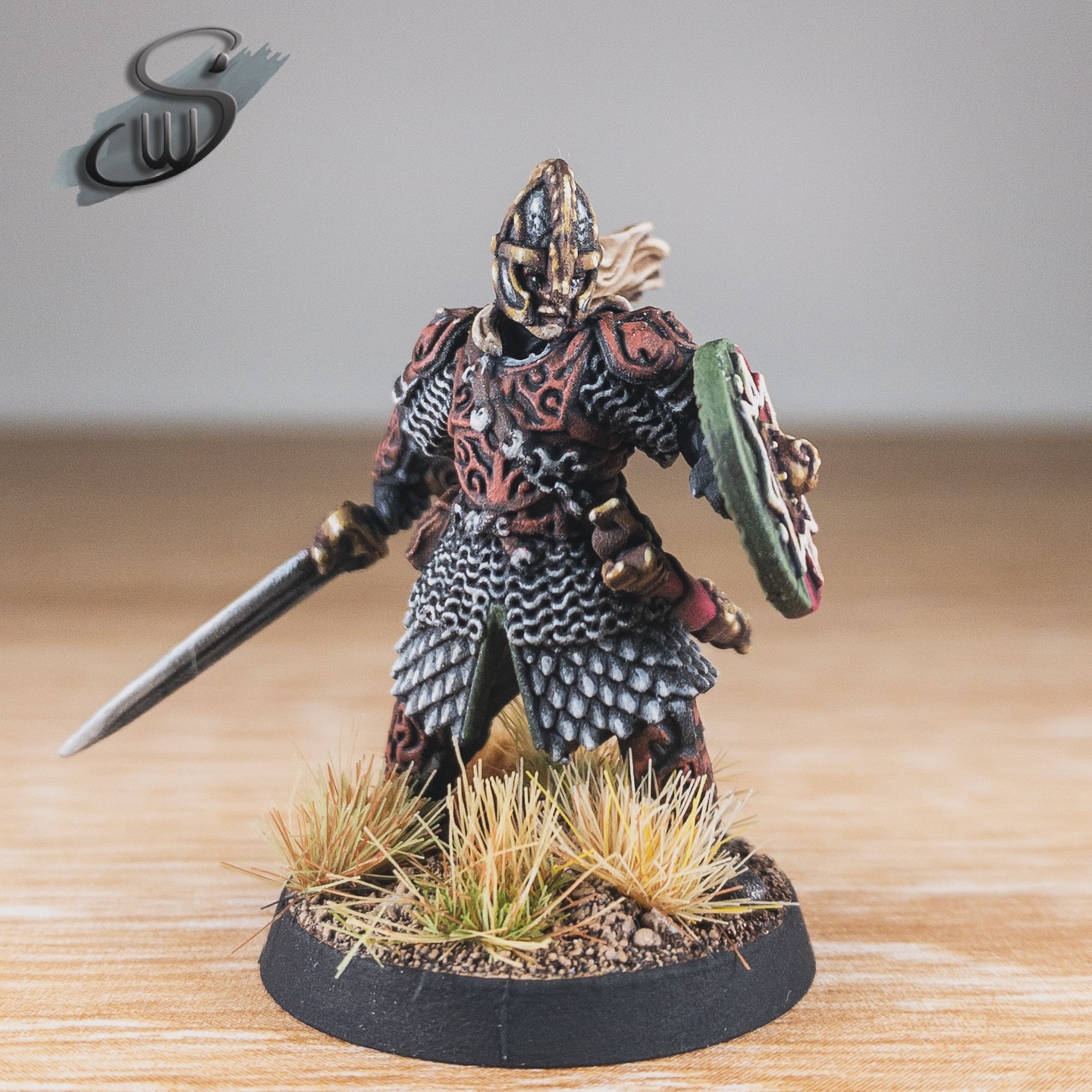 Amidst the carnage of the Pelennor that Éomer truly makes his name. Following the death of Théoden, and presumed death of his sister Éowyn, Éomer fights like a man possessed, slaying Orcs, Haradrim and even Mûmakil to avenge those who had fallen.
#MiddleEarthStrategyBattleGame
#MESBG
#GamesWorkshop
#MiniaturePainting
#Wargaming
#MiniatureWargaming
#Eomer
#Rohan
#MiddleEarthMiniatures
#TabletopMiniatures
#FantasyMiniatures
#LotRMiniatures
#HobbyPainting
#MiniaturePainter
#WarhammerCommunity
#TabletopGaming
#MiniatureArt
#RidersofRohan
#PaintingMiniatures
#MiniatureHobby
#MiniatureMasterpiece
#WarhammerFantasy
#EpicMiniatures
#GeekCulture