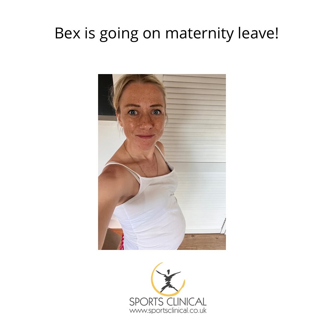 It was exactly 5 years a go today I last went on maternity leave so thought it apt I announce my last working day which I’m planning to be Friday 13th September until March. I have a bit of time off in July and August too with it being the summer holidays so please get your appointments booked in with me soon!
I have a fabulous Sports Therapist covering me whilst I’m off and I’ll introduce you all to him next week!