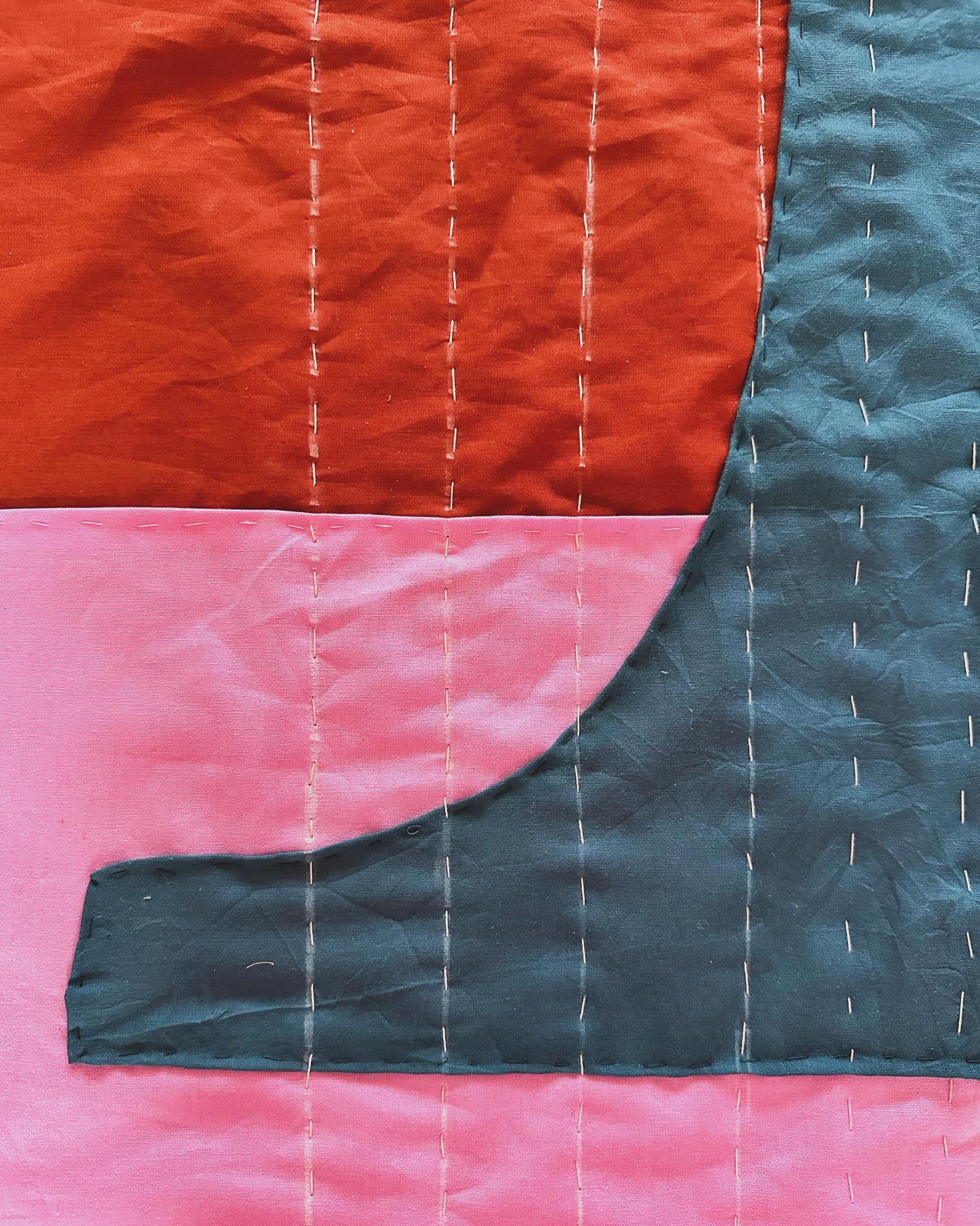 Color palette & a rough hand stitch 🧵
Close up from the process of Dream Of Tomorrow