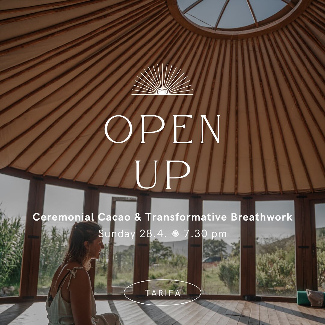 ✨ Breathwork & Cacao Journey in Tarifa – Open Up ✨
✺ Sunday, 28.4. from 19.30-21.30
✺ Open up through the gentle plant medicine cacao and your powerful breath. We will combine the two potent and impactful healing modalities of ceremonial cacao, also called the medicine of the heart, and transformative breathwork, a portal to change your state, reconnect to your truest, most authentic & powerful self and releasing everything that is blocking you from it.
Working with those two medicines combined amplifies the transformational healing power and helps you to go on a deep journey inward to your true core.
✺ Save your spot here 👉🏻 https://www.spark-your-fire.com/event-details-registration/beathwork-cacao
✺ Location: @bbstudio 🤍
📷 by the one and only @miriam_joanna_art
#cacaoceremony #transformationalbreathwork #holistichealing #consciousconnectedbreathwork #tarifa