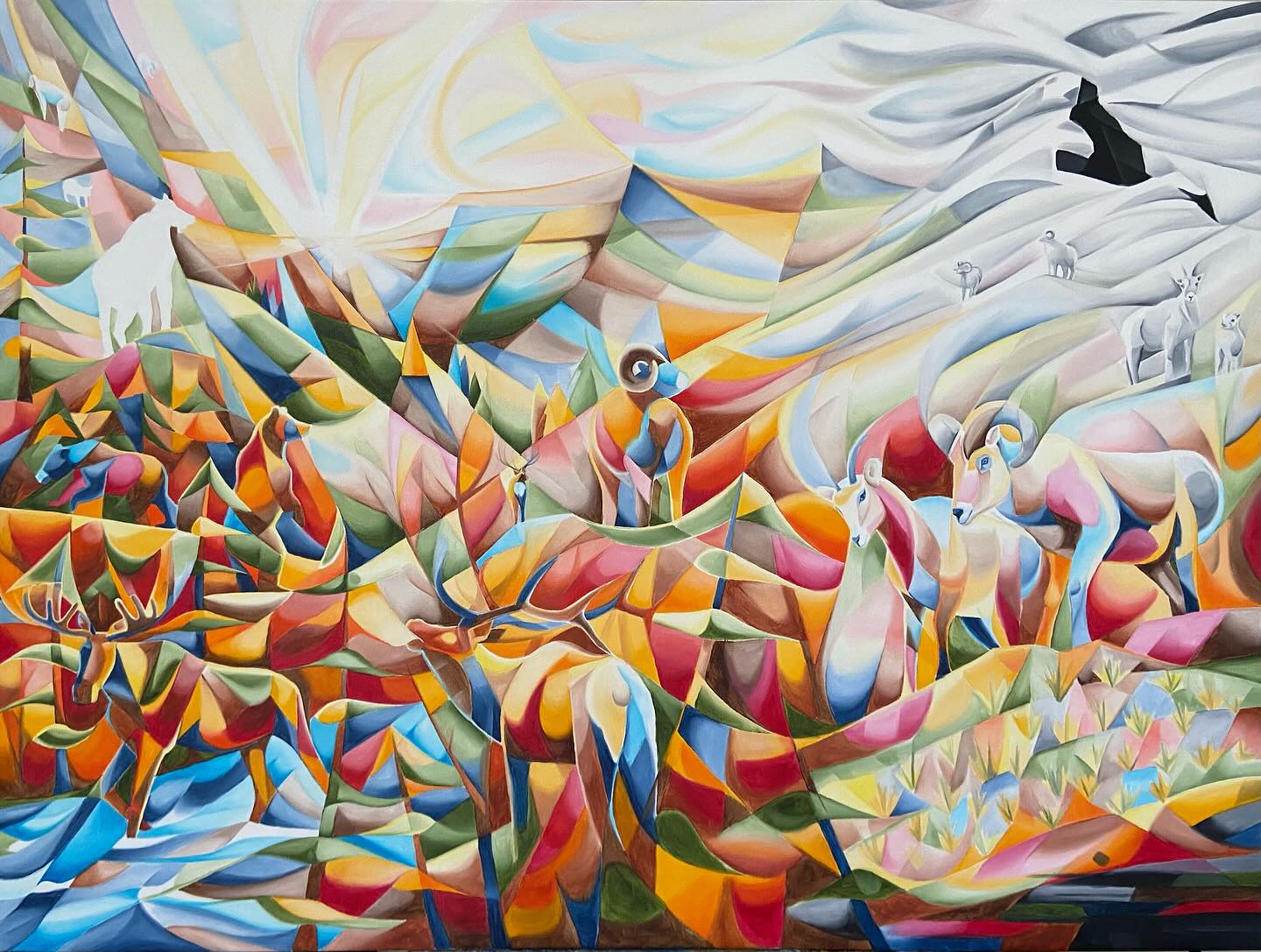 The ugly base coat is complete. I hate it. Which is normal at this stage and means it’s probably going to turn out ok 😂🤦♀️🤷♀️
The struggle is real…
#workinprogressart #artworkbasecoat #onmyeaseltoday #uglypaintingstage #inmystudio #thepushandpullofcreativity