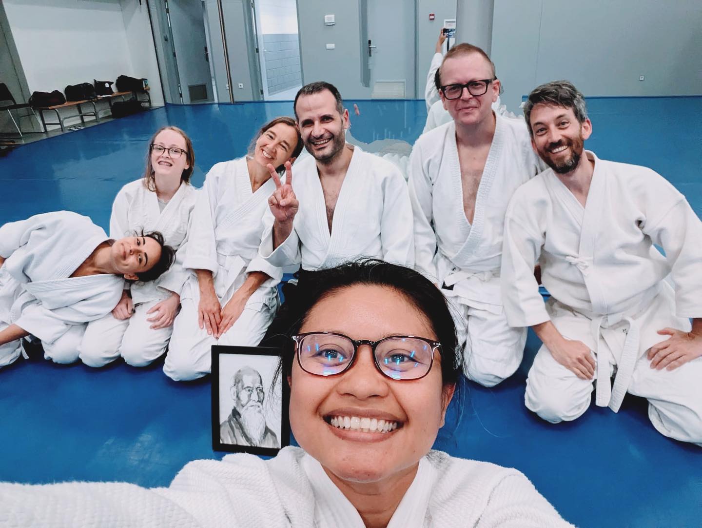 Good group energy following our kyu graduations 🥋⚡️