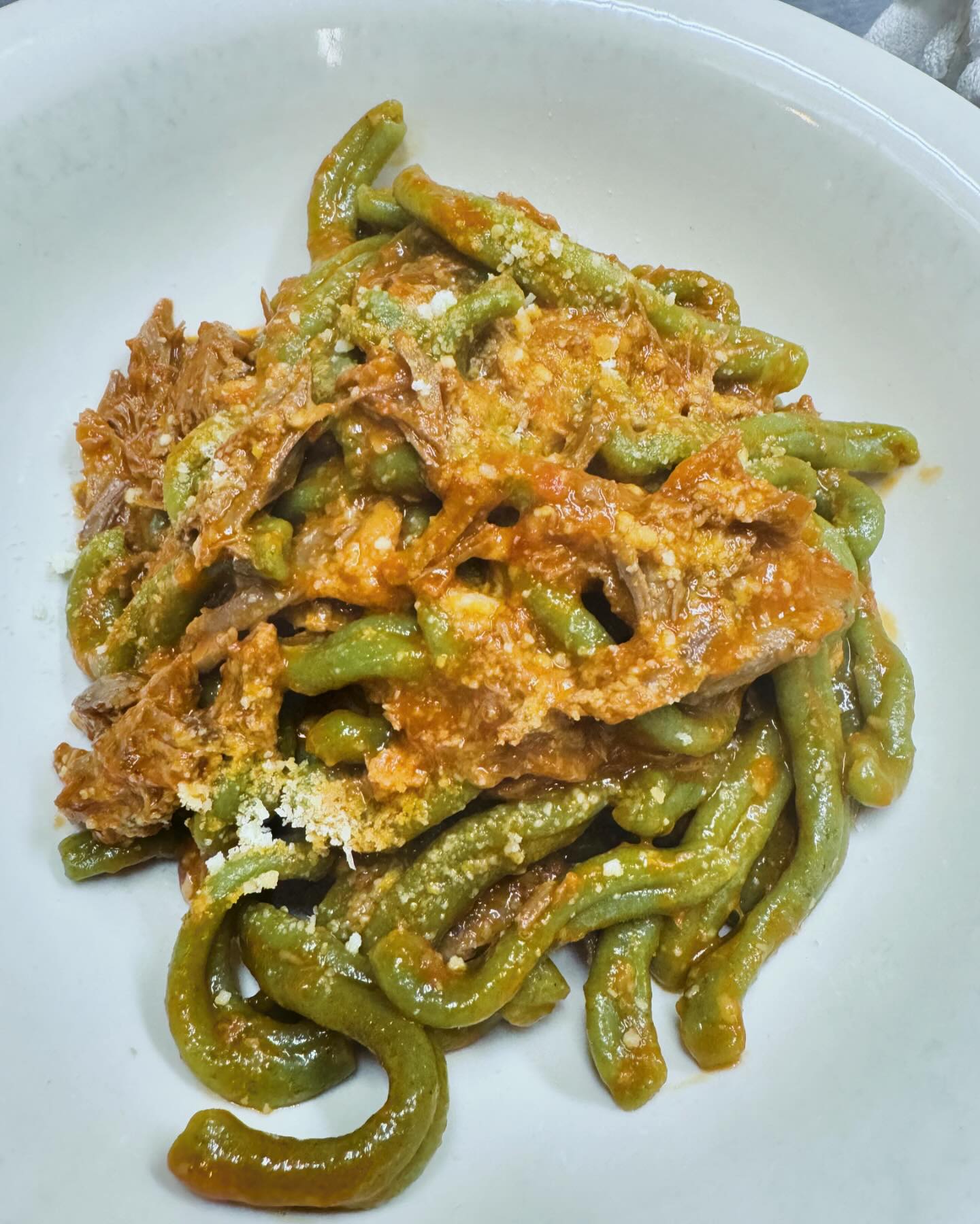 Spinach Strozzapreti with Ragu of Squab @copperkettlecafe #copperkettlecafe #hartsdale #scarsdale #eaaaaats #westchester #westchestercocktails #westchestereats #comfortfood #dobbsferry #edgemont #hartsdaleeats #foodporn #copperstyle @resy