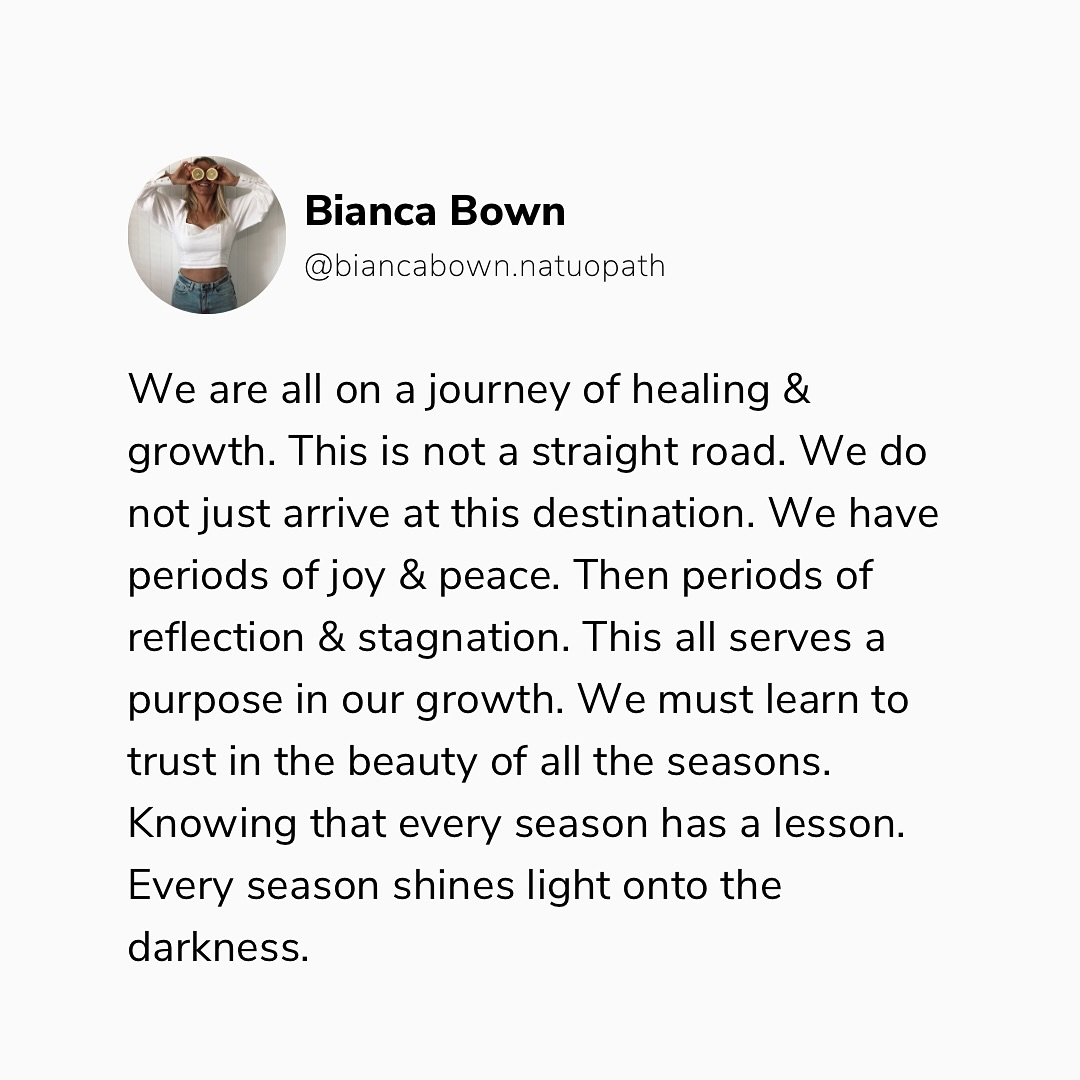 Trust in the season 🌸