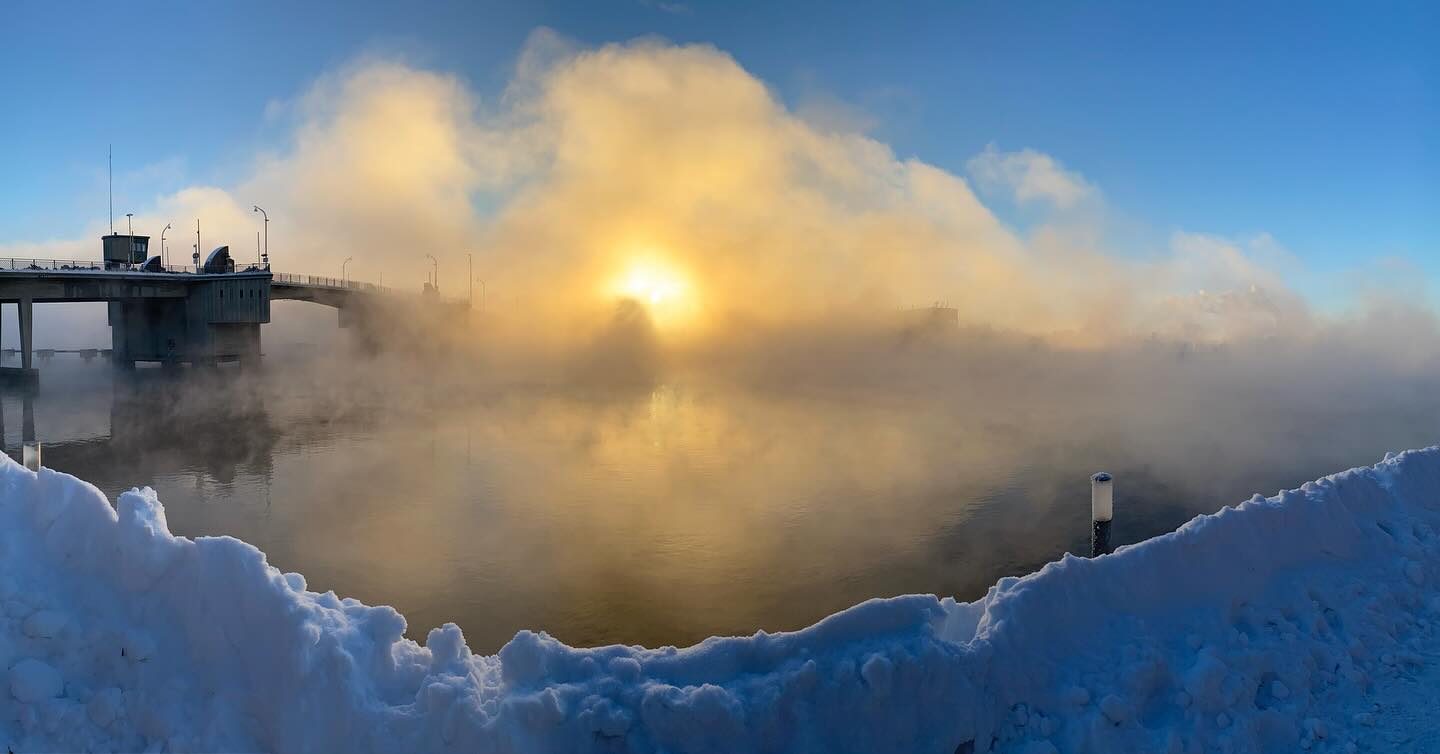 Flott vintermorgen med med sol og -20 i Geoparken ☀️
#unescoglobalgeopark #winther #january #norwayphotos #visittelemark #visitgrenland #porsgrunn #frost #cold #winterwonderland