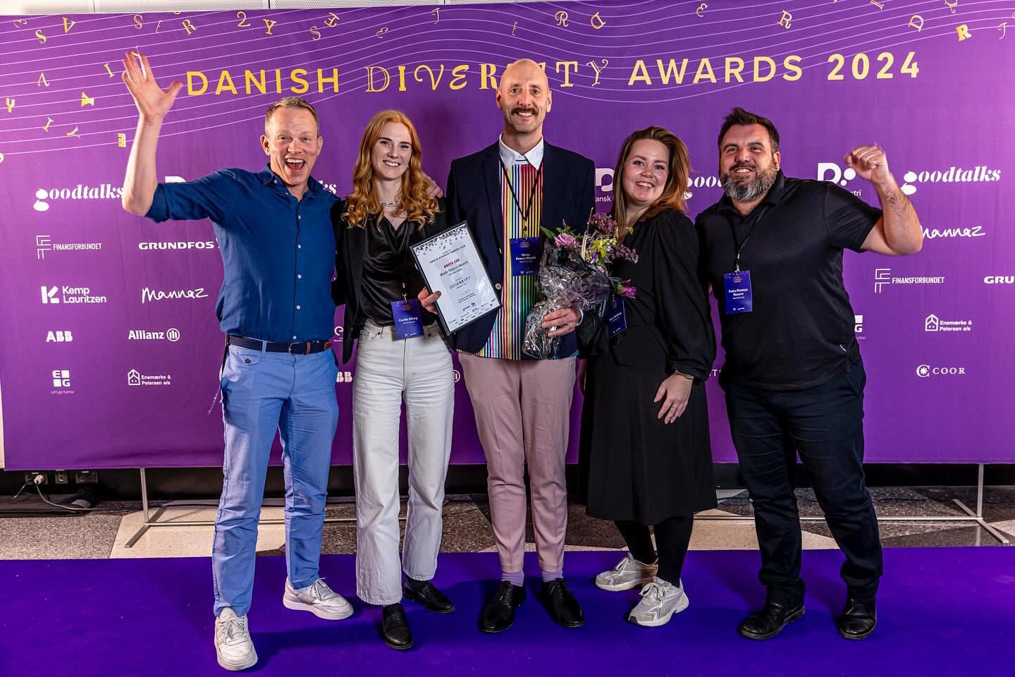 Congratulation to Wade Peters-Munch for winning CEO of the Year at the Danish Diversity Awards 2024. 👏🏼
Thank you to @danskindustri and @goodtalks.dk for the recognition, and congratulations to our team, event staff, performers and the Idèa Nordic community for making Denmark more diverse and colourful. ❤️
#diversityandinlcusion #events #dmc #evententertainment