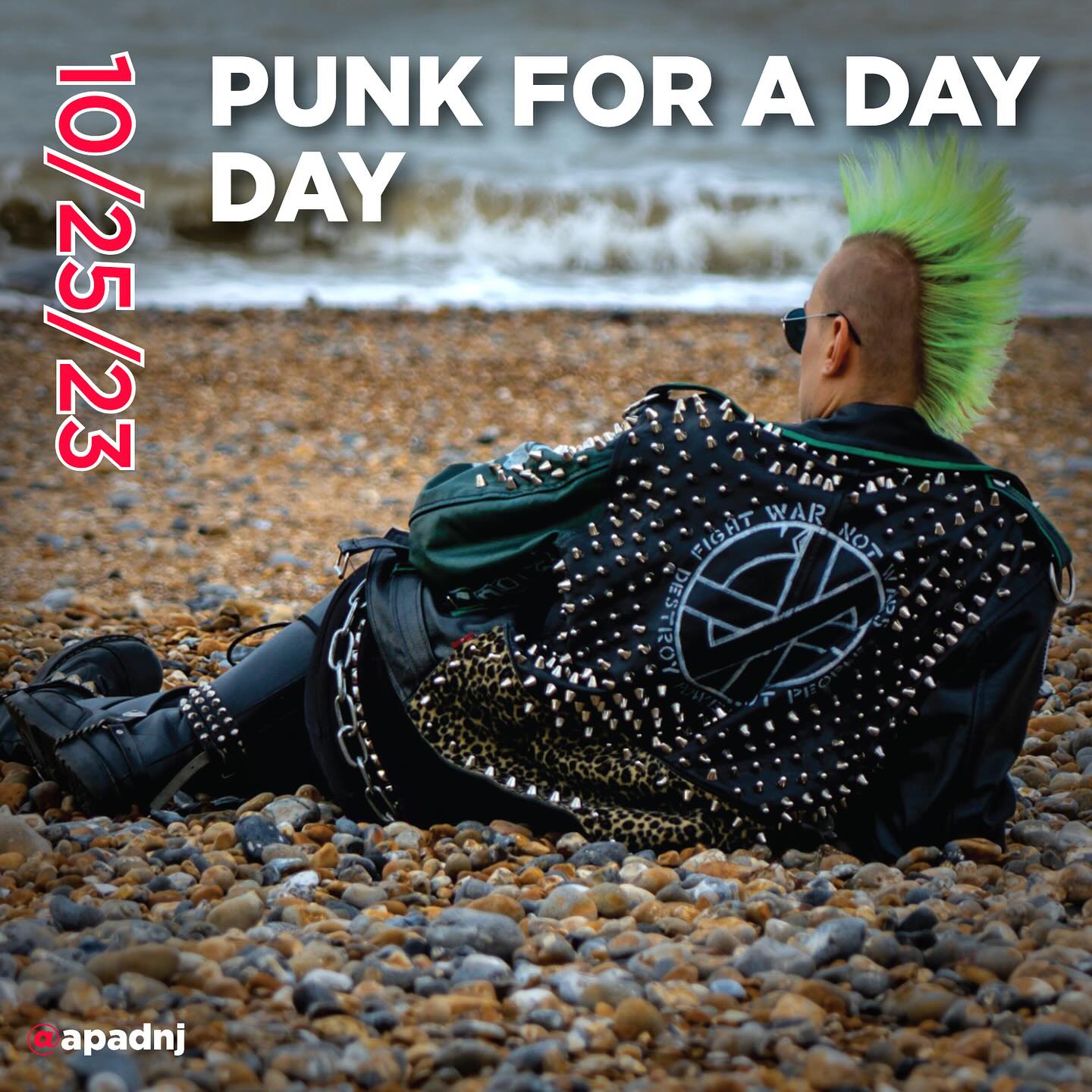 Today is a day for people to dress up like punk rockers and listen to punk rock music. It is also a day to celebrate the history of punk rock. The birth of punk rock is seen as happening in the mid to late 1970's, with the rise of bands such as the Ramones in the US, and The Clash and the Sex Pistols in England. But, it traces its roots to early rock and roll. Artists such as Jerry Lee Lewis, Chuck Berry, and Elvis Presley influenced British bands such as the Beatles, who brought their music to the US with the British Invasion. The Beatles along with bands such as The Kinks, The Animals, and The Rolling Stones, influenced American teenagers to start garage bands. In the mid to late 1960's, many of these bands popped up, such as The Sonics, The Barbarians, The Seeds, and The Standells. By the end of the 1960's bands were formed that were influenced by those bands. These are now known as proto-punk groups, and included bands such as The Stooges—fronted by Iggy Pop, The Velvet Underground—fronted by Lou Reed, The New York Dolls, and the MC5.
The birth of punk came from all these influences, and the Ramones, The Clash, and the Sex Pistols were at the forefront of the movement. Although punk rock has always been an underground musical and cultural movement, it was much larger in England, specifically in London, than it was in the United States, when it first came about. The epicenter of the original movement in the United States was in New York City, centered around CBGB. In the mid 1990's, punk influenced bands such as Green Day, The Offspring, and Blink-182 broke into the mainstream, bringing punk rock music and culture to a larger audience. Some punk rock purists see the mainstream success of punk rock as being contrary to its ethos.
There are many subgenres of punk rock, such as Oi!, street punk, horror punk, celtic punk, hardcore punk, anarcho punk, ska punk, and pop punk. In general, punk rock is identified by its fast drumming, loud power chord influenced guitars riffs, hard-edged vocals, and simple song arrangements. Lyrical content is often politically oriented—most often left wing— and has an anti-establishment tinge to it.
#punkforaday