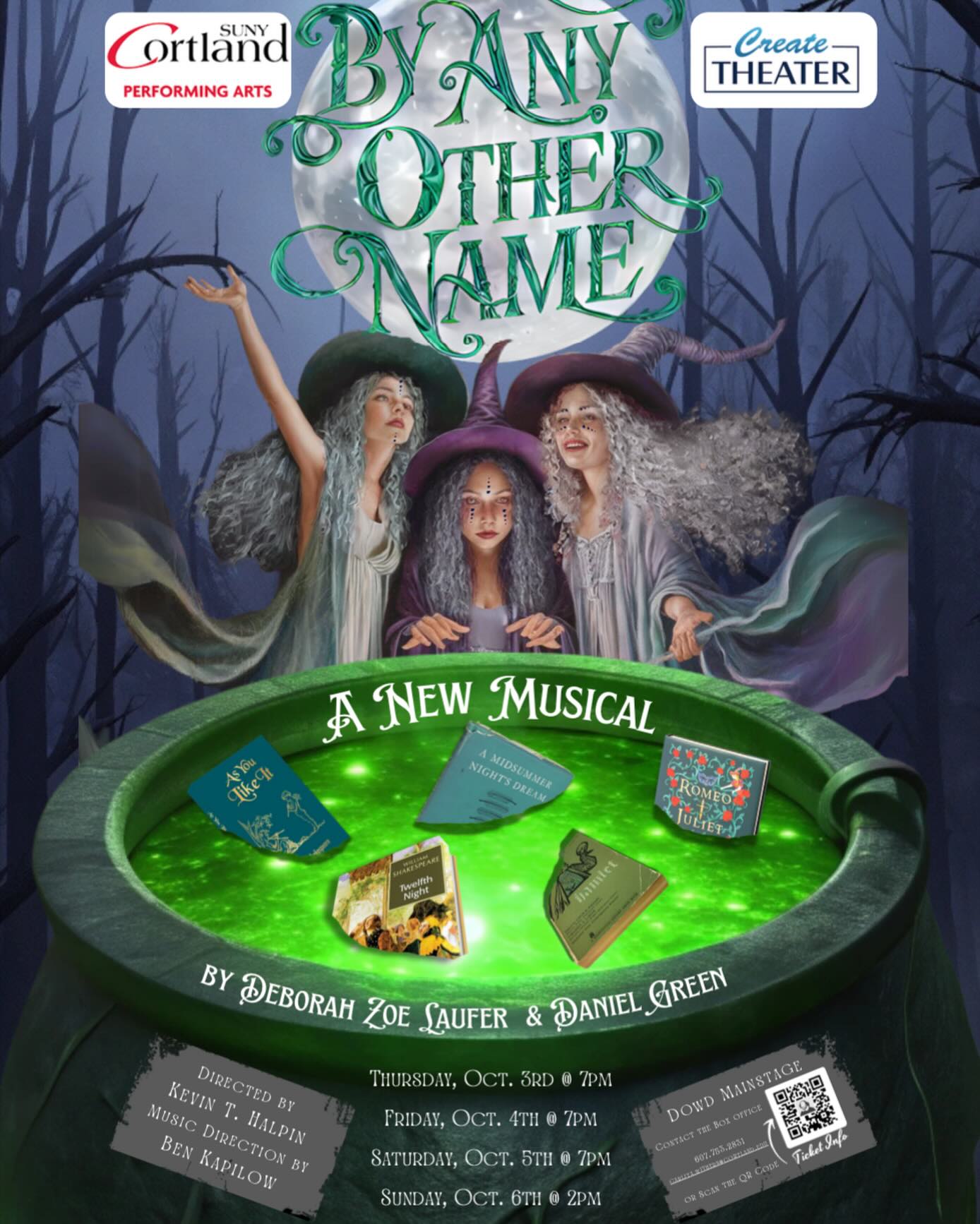 Even as @empirerecordsbway enters tech, another musical is taking shape at SUNY Cortland, written by @deborahzoelaufer.playwright and yours truly. Happy first day of rehearsal to BY ANY OTHER NAME!