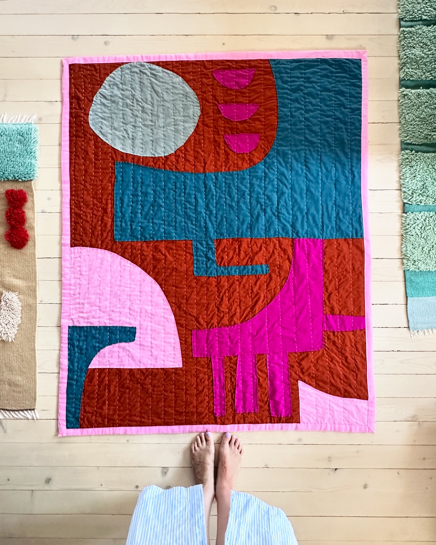 A Dream Of Tomorrow: hand stitched quilt 🪡