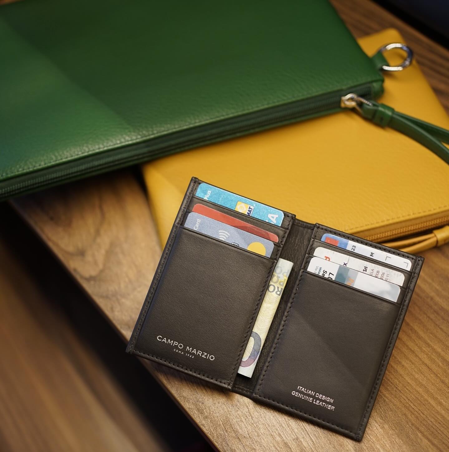 Exquisite leather wallets, portfolios and laptop cases to complement your style. Crafted with precision and elegance, each piece is a testament to Campo Marzio’s dedication to luxury since 1933.
#CampoMarzio #LeatherGoods #StyleStatement