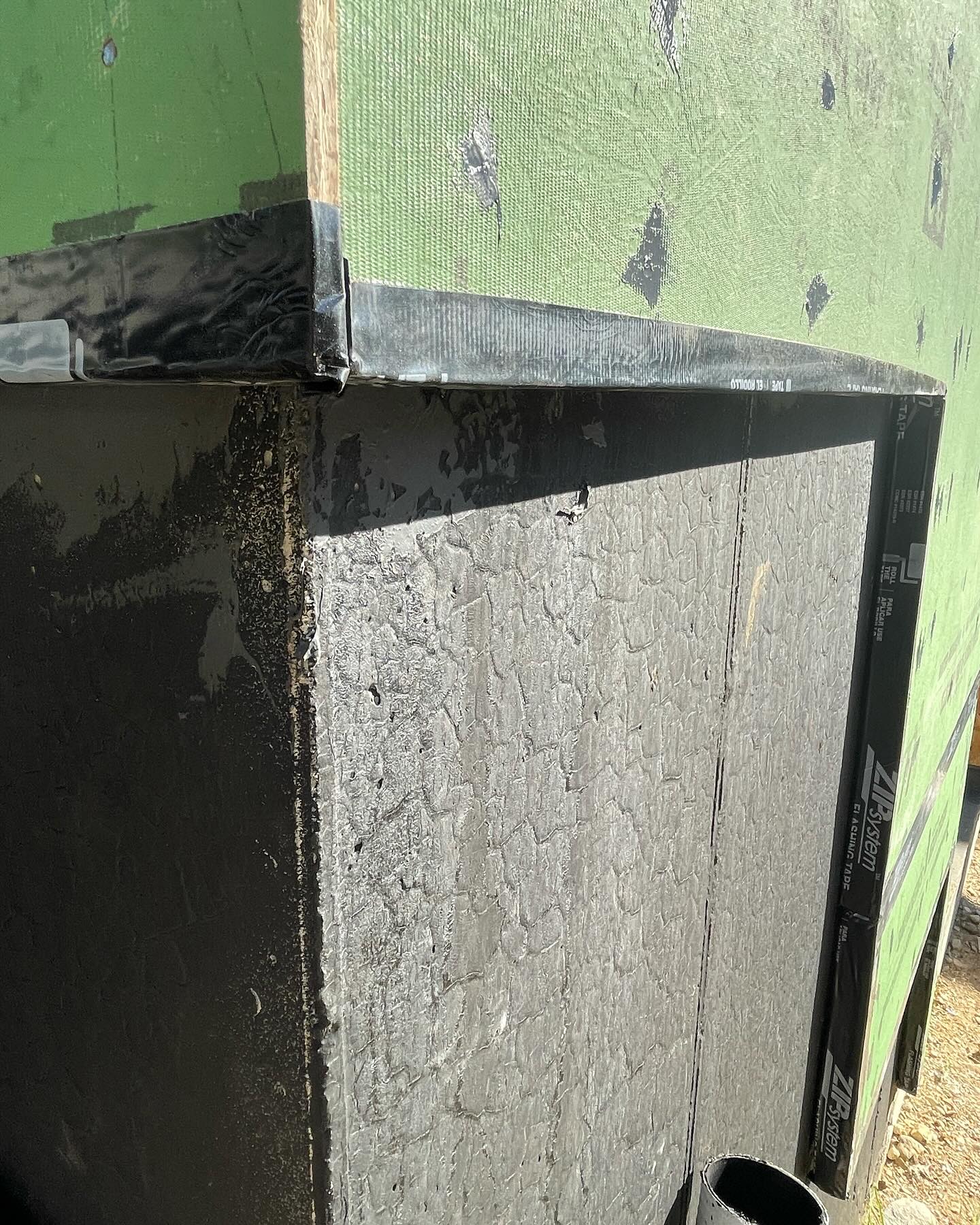 **Zip Panel Details!**
Check this out: We’re taking extra steps to ensure top-notch quality with our Zip R9 panels. Using @zipsystems Zip Tape, we’re sealing the bottom edges to protect the foam insulation from water, bugs, and critters, guaranteeing a long-lasting and tight assembly. Every seam is taped and rolled for maximum durability.
We’re also applying Zip Liquid Flashing to every nail head, sealing the penetrations to minimize air transfer, keeping the interior climate-controlled.
Next, we’ll be adding an extra layer of protection with HydrogapSA from @benjaminobdyke. This dimpled WRB acts as both a house wrap and a rain screen, allowing air to flow behind the siding materials.
While it might seem like overkill, it’s crucial for the longevity of this home—especially since there will be no overhangs or soffits. This extra WRB ensures a dry wall assembly and perfect sealing around windows and doors. Any moisture that sneaks past the siding will hit the HydrogapSA and safely drain away from the wall assemblies.
We’re confident in this approach, and proud to build with craftsmanship and care!
—
@echelon_builders @hutsnyc @mccormackbuilders @huberwood @zipsystems @benjaminobdyke
—
#architecture #echelonbuilders #luxury #construction #builder #massachusetts #bostonma #rhodeisland #echelon #gobuild #smallbusiness #smithfieldri #modern #retreat #customhome #retreat #ri #luxuryhome #slabongrade #modernliving #radiantheat #engineeredlumber #buildingscience #zipsystem #advantech #obdyke #hydrograp #flashing