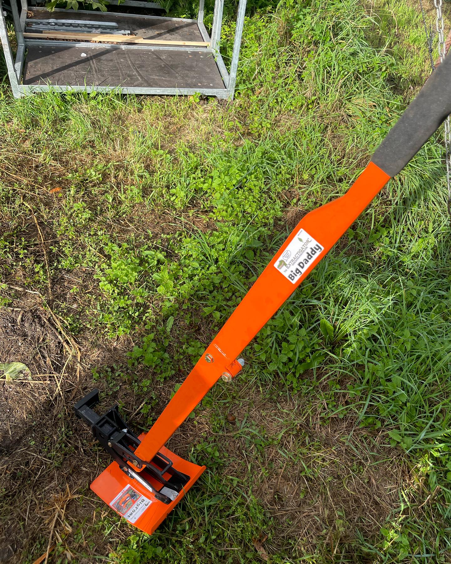 Going to have some fun today with the new BIG DADDY! #nendaz #gardening #switzerland @fenetresurjardin