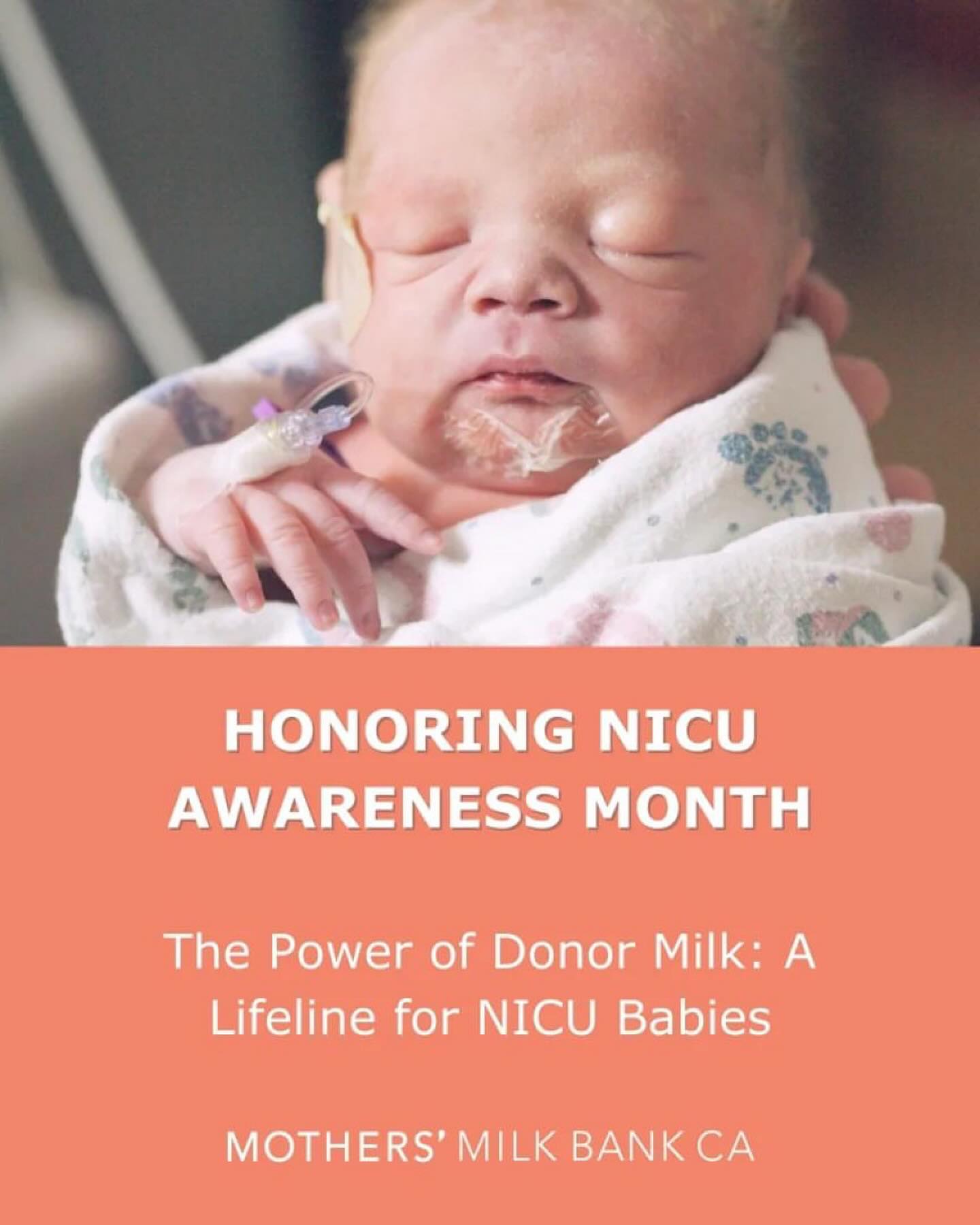 Posted @withregram • @mothersmilkbankca Mothers’ Milk Bank California Honoring NICU Awareness Month: 50 Years of Strength and Hope Supporting NICU Families. 💚
This September, we shine a light on the incredible journeys of NICU families and the power of human connection that helps them thrive✨.
Did you know? A study published in Pediatrics found that infants fed donor human milk had a 77% lower risk of NEC, a serious intestinal condition🍼.
🍼Donor breast milk is a vital lifeline for these tiny fighters, providing the perfect balance of nutrients and antibodies to support their growth and development🙏.
🧡Mothers’ Milk Bank California has been a leader in milk donation for 50 years, collecting, processing, and distributing this life-saving resource to NICUs nationwide.
You can make a difference! By donating breast milk, you’re helping to give NICU babies the best possible chance at a healthy future.🙏
Join the Mothers’ Milk Bank community and donate today!
Together, we can create a brighter future for NICU babies.
Learn more and get involved: https://camilkbank.org/donate-milk/get-started/
#NICUAwarenessMonth #MilkDonation #NICUStrong #MothersMilkBankCA #PrematureBaby #BreastfeedingSupport #DonateBreastMilk #Breastfeeding #Lactation