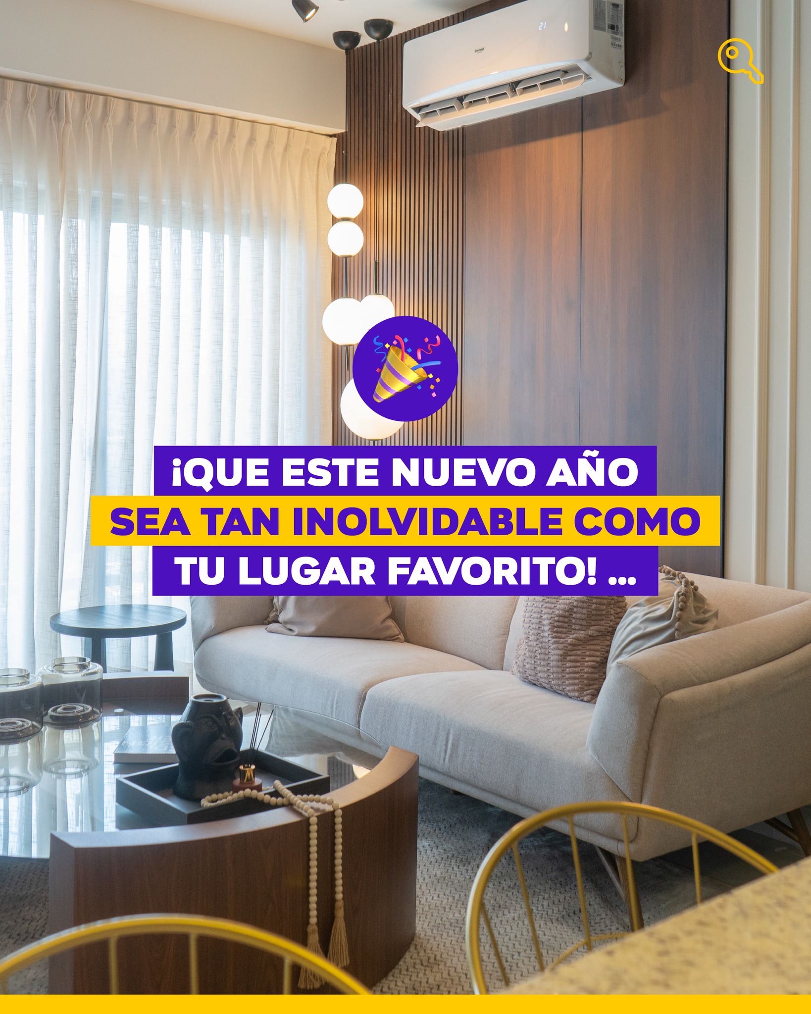 🎉 ¡Bienvenido 2025! 🌟 En Yellow Key, siempre tendrás el espacio perfecto para relajarte y disfrutar con los tuyos
¡Que este sea un año lleno de momentos especiales! 🏡
#YellowKeyRentals