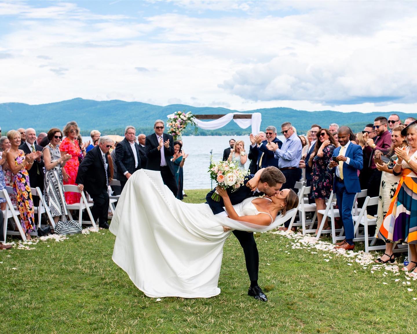 ELLIE & TOM
7.12.24
Congratulations to Ellie and Tom, who tied the knot on 7/12 at the gorgeous Inn at Erlowest!!!
We truly had the most perfect day on the lake celebrating our fantastic bride & groom 🫶
From starting out the day and the brand new and absolutely breathtaking Erlowest Bridal Salon, to the cutest emotional first look ever & tons of beautiful couples and group portraits, a fantastic ceremony with the most picture-perfect aisle dip, great speeches, gorgeous sunset pictures, and an absolutely ELECTRIC dance floor (featuring a tambourine cameo by E&T… check my stories for the evidence lol)… I can safely say that this wedding was perfect and Had. It. All.
Ellie and Tom… Congratulations, and thank you so much for having me and my team at your wedding to document every perfect moment. I hope you had the time of your lives!! Cin Cin 🥂
Vendor team:
📍 @innaterlowest
📸 @hannahlux.photography
🎥 @giffordvideography Videography
💐 @bloomsweddings
🍰 @lakegeorgebakingcompany
👗 @lilysaratoga @missstellayork
💄💇♀️ @true.beauty.co
🎸 @funk_evolution_entertainment
HLP team:
Lead @hannahlux.photography
Second shooter @dyanholtphotography
Assistant @autumnmoonportraits