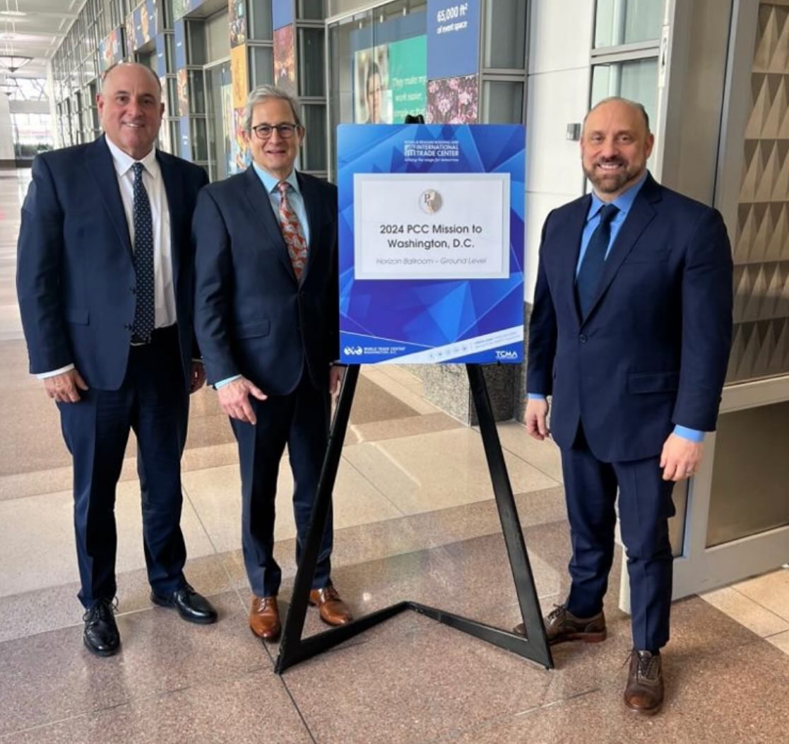 Eduardo ‘Lalo’ Acosta, Vincent Iacopella and Peter Friedmann keeping busy in DC!