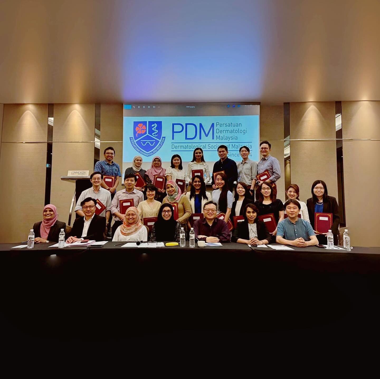 Proud to be officially a member of Persatuan Dermatologi Malaysia after years of hard work.
Persatuan Dermatologi Malaysia (Malaysian Dermatological Society) is the leading organization dedicated to advancing the field of dermatology in Malaysia. Composed exclusively of professionally certified dermatologists, the society is committed to promoting excellence in dermatological practice, research, and education. It serves as a collaborative platform for members to innovate, enhance patient care, and elevate the standards of skin health and treatment.