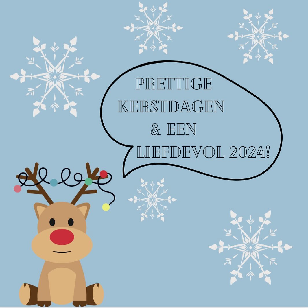 Wij wensen u, namens het hele team, fijne feestdagen toe! ✨
Het was een tijdje stil op social media, maar daar willen we verandering in brengen. Hebben jullie leuke plannen met de feestdagen en de kerstvakantie?
#kinderoefentherapie #kinderoefentherapie_zn #kinderen #kids #kerst #kerstvakantie #kerstavond #eerstekerstdag #tweedekerstdag #nieuwjaar