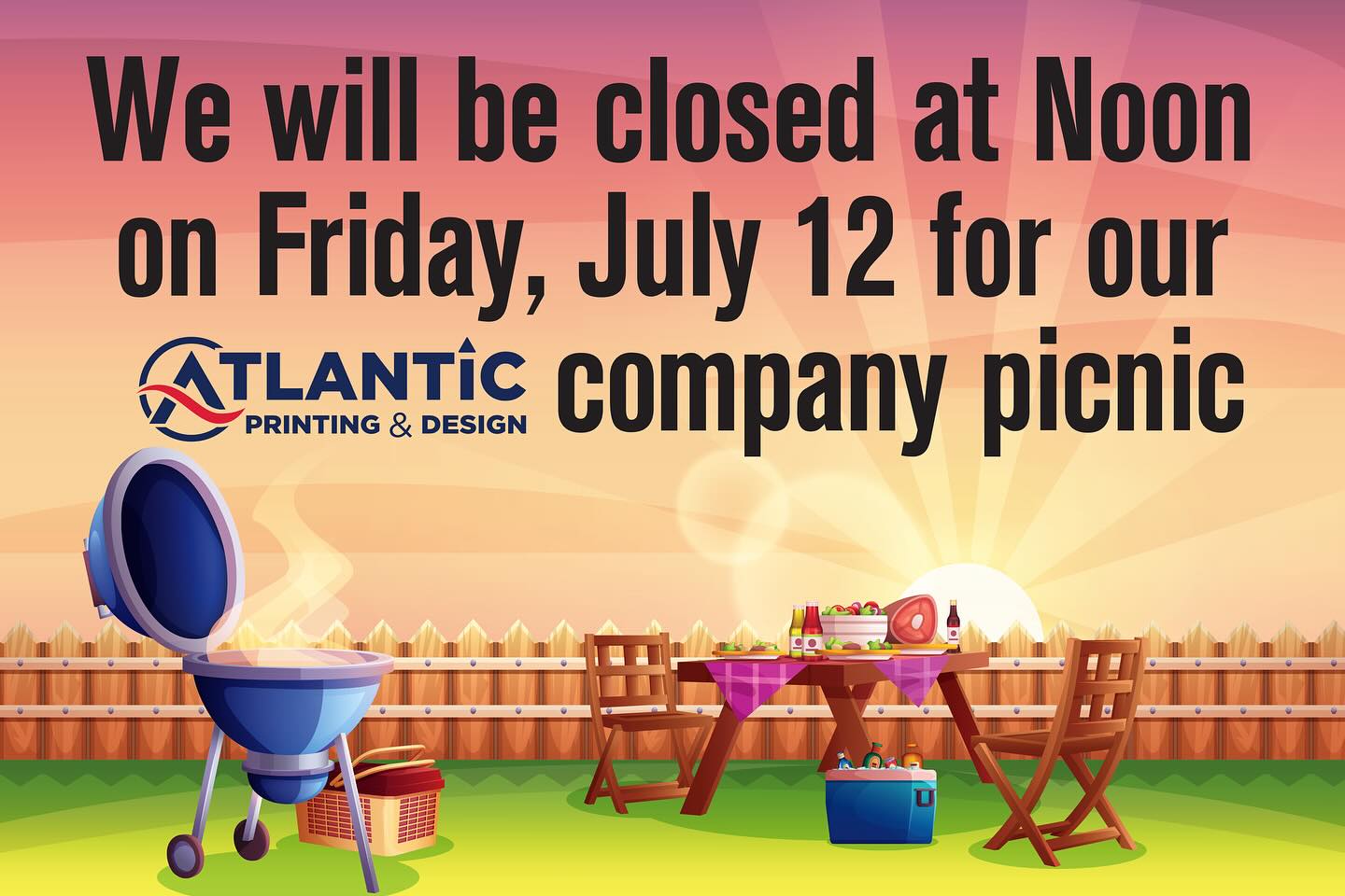 Annual company picnic time!