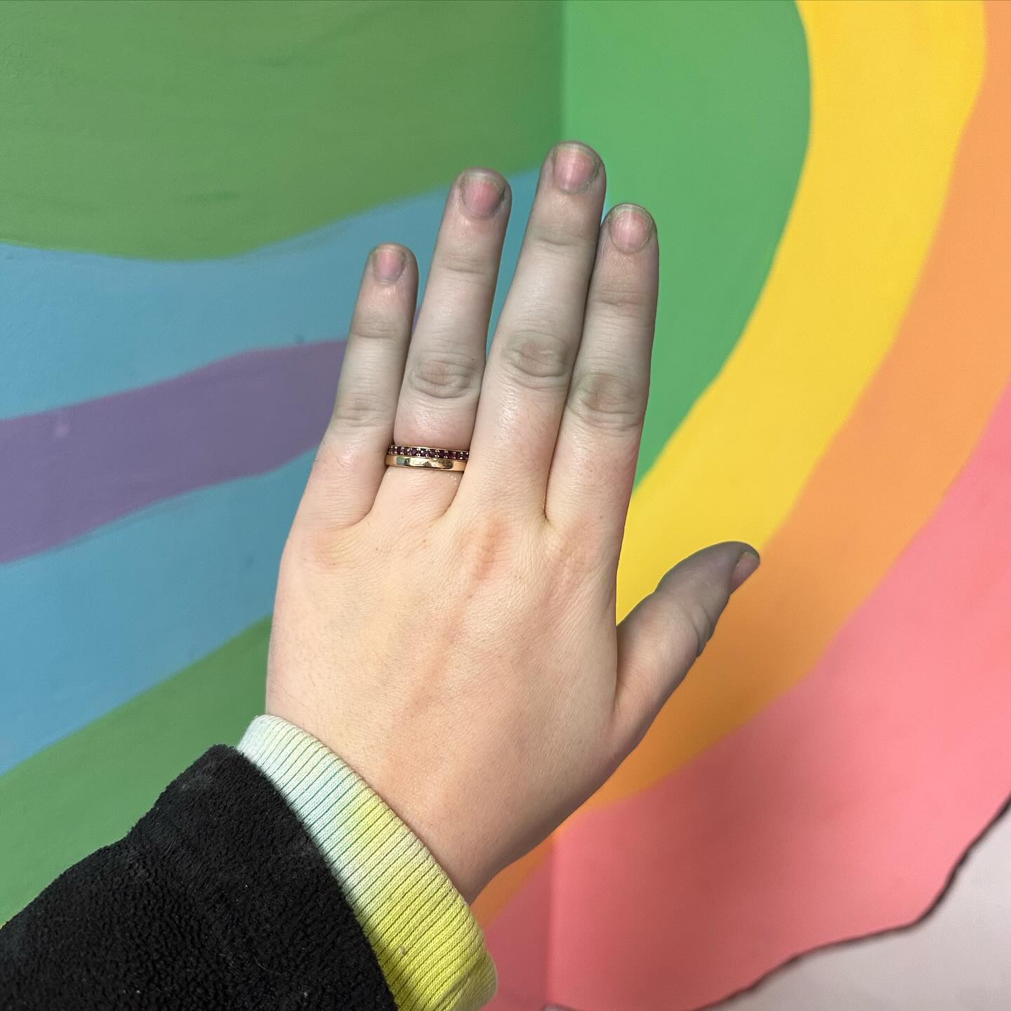 Did you know we hand dip every piece of pottery in clear glaze to make sure it’s nice and shiny?
I am trying out a new clear glaze brand at the moment and so far it’s been wonderful, except it’s got a stronger indicator dye than I’m used to! Our previous brand was a light peppermint green colour - this one looks more like nuclear waste!
That bright green colour lets us know when the glaze is completely dry and ready for the kiln, but it’s also turning my fingers blue - I look like I’m morphing into a Smurf 💙🤣
#dipglaze #dippingglaze #pottery #pyop #paintyourownpottery #topofthepots #totp #amazingglazing #glaze #potteryglaze #glaze #smurf