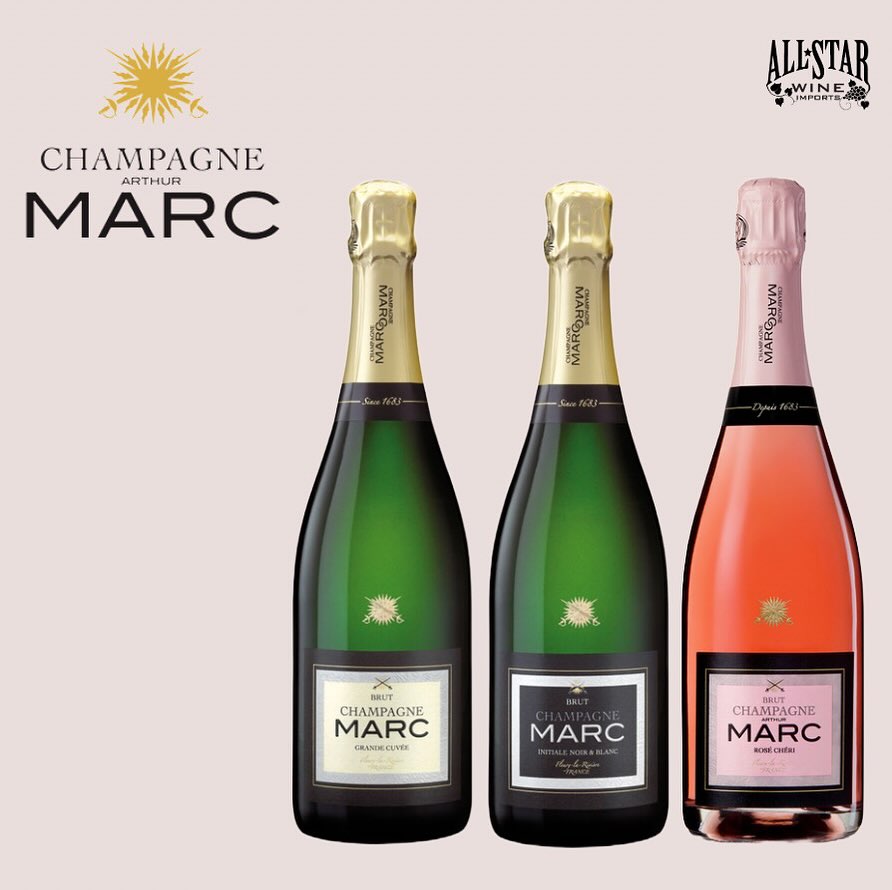 What better way to celebrate than with Marc Champagne?! 🥂 Swipe to see which Champagne suits ✨YOUR✨ palate! 🍾 #marc #champagne #sparkling #wine #rosé #bubbly #popthebubbly #blend #celebrate #cheers #summer