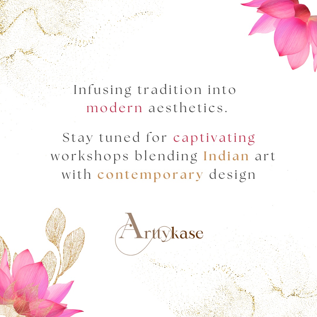 Embark on a journey where the rich tapestry of Indian art seamlessly intertwines with the modern canvas of design. 🎨✨ Our upcoming workshops promise to unravel the beauty of this cultural fusion, offering a unique blend of tradition and innovation. Stay tuned for an immersive experience that celebrates the timeless elegance of Indian artistry in the realm of contemporary design. 🎨🇮🇳
#ArtMeetsDesign #CulturalFusion #StayCreative #arttykase #workshop #indianart #modernart #design #artworkshop #artworkshopsindelhi #art