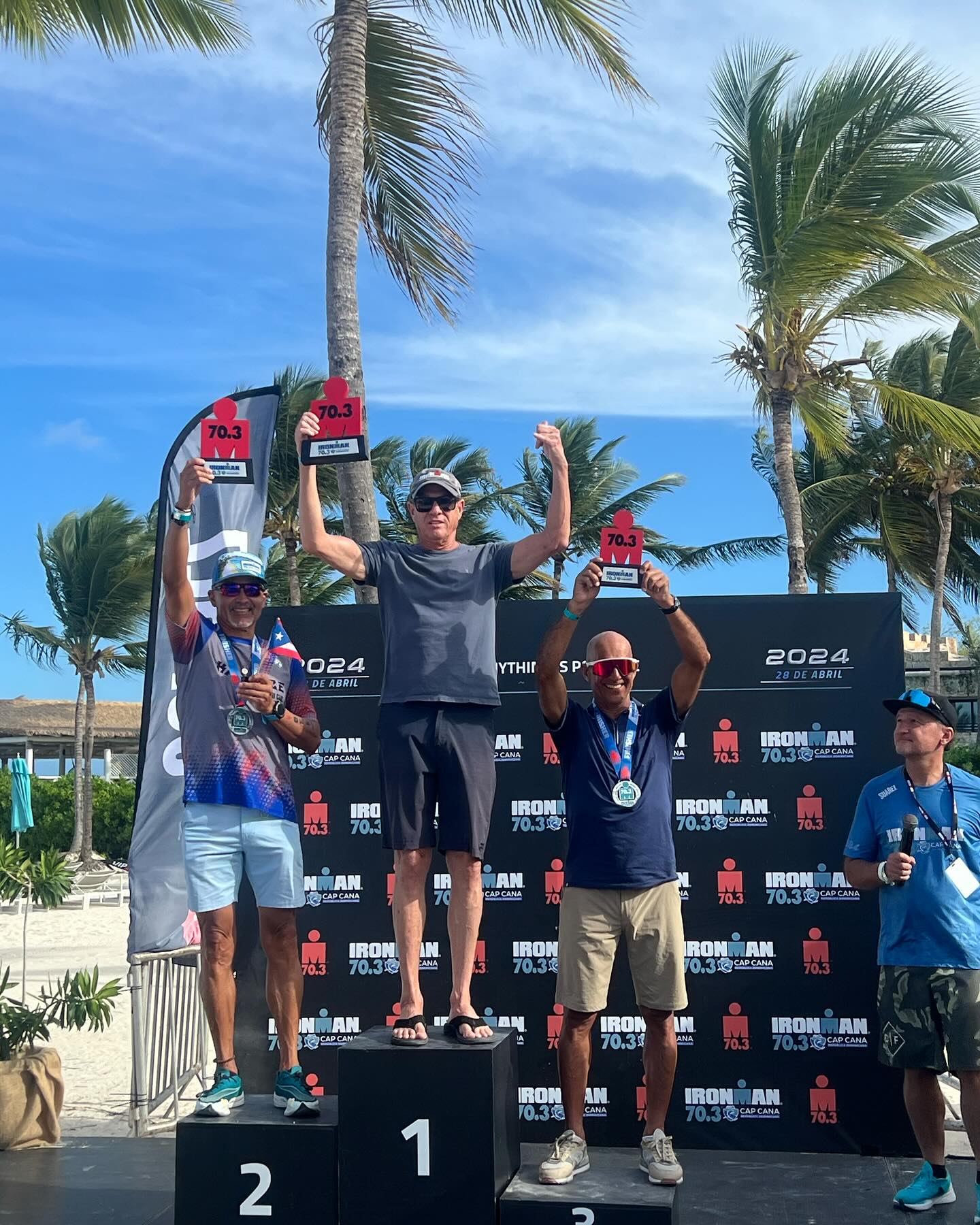 Placed 1st in my age group today at the 70.3 Cap Cana in the Dominican Republic!
#triathlon #tri #triathlete #703 #703puntacana
