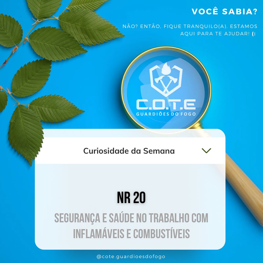 Neste post, estamos aqui para falar sobre mais uma das Normas Regulamentadoras mais importantes do mercado de trabalho! 👷🏻♀️👷🏾♂️
⠀
Ficou interessado(a) nessa área? Venha você também se profissionalizar! Entre em contato conosco para maiores informações! 😍
⠀
Deixe também, aqui nos comentários, o que mais você gostaria de ver por aqui! ↓
⠀
Compartilhar conhecimento, é compartilhar vida! ❤️🤝
⠀
C.O.T.E. - Guardiões do Fogo,
“Lutando pela sua vida e seu futuro.”
⠀
#conhecimentoépoder #nr #mercadodetrabalho #normasregulamentadoras #treinamentos