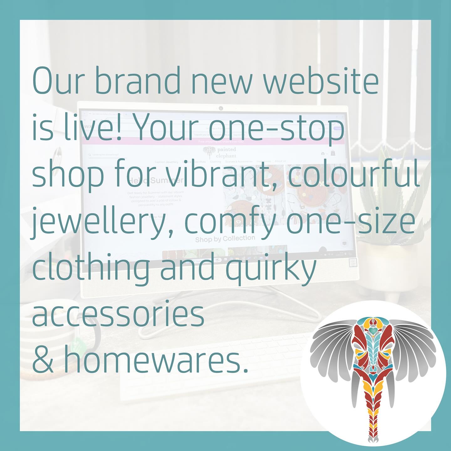 Have you heard…? We’re back, with a brand new online shop! 🎨🐘💻
If you’ve been missing us over the past few months (and we’ve missed you all!) then you can now find us online and shop our summer collection of costume jewellery, one size clothing, quirky accessories and homewares.
The new website has just launched and we will be adding further lines over the coming weeks. We will try to keep the same mix of quirky, statement fashion and unique handmade gifts that made The Painted Elephant so popular in Newark over the last ten years.
So whether you are looking for a gift or just treating yourself, why not take a look… 👀
#onlinegiftshop
#summerjewellery
#summerfashion