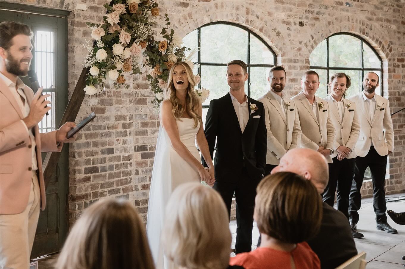 REACTIONS LIKE THESE
Real. Irresistible. Bananas.
Yum, bananas.
This what I want from you and your guests. Just deep belly laughs, real smiles and good bloody times.
Perfectly captured by @jasoncorrotophoto