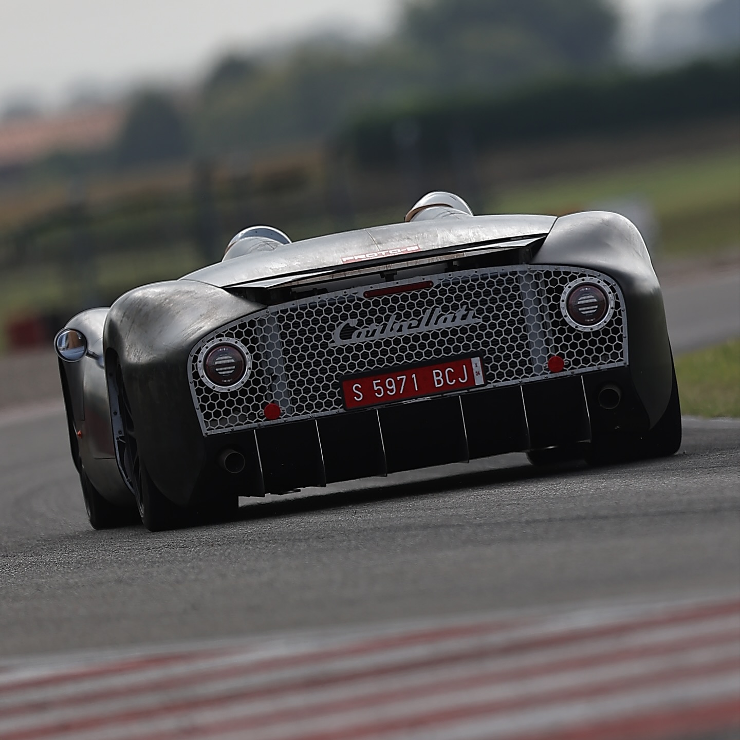 Wide…..! #corbellati #missile #corbellatimissile #barchetta #coupe #targa #weapon #hypercar #hypercars #supercar #supercars #luxury #luxurycars #jewelry #handmade #fast #fastestcarsintheworld #records #record #unique #billet #machined #cnc #carbonfiber #becauseracecar #custom #custommade #prototype #work #offroad