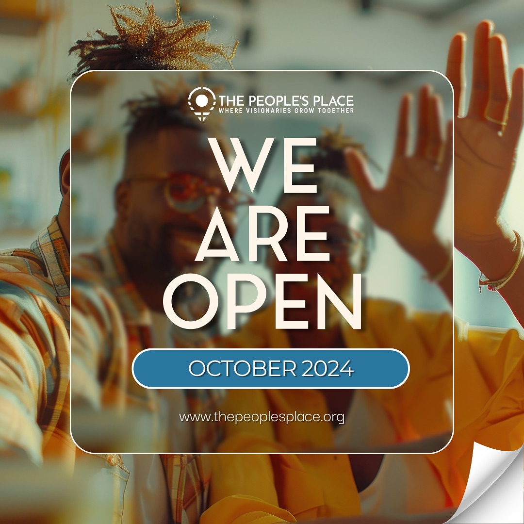 ✨ IT’S OFFICIAL — WE ARE OPEN!!
Welcome to The People’s Place, where visionaries grow together! Founded by a collective of Waterbury organizers and small business owners, TPP is an incubator for economic growth and social change that connects organizers and entrepreneurs to development, technology and each other.
Through fiscal sponsorship, we create opportunities for resident-led and grassroots projects to bring creative solutions to local challenges. We provide infrastructure, coworking space, and high-quality, development support to prepare emerging and emergent organizations for the next stage of their community change work.
Our Project Development Team, with the support of a growing network of partnered trainers, technicians, and field builders, equips change agents of all kinds with the resources they need to build sustainable movements, institutions and communities structured in care, equity and justice.
📲 Check out our website to learn more.
🔔 Stay up to date about our services and programs by subscribing to our mailing list and following us on social media.
💬 Let your friends, colleagues and community know that TPP is here to support their missions for change!