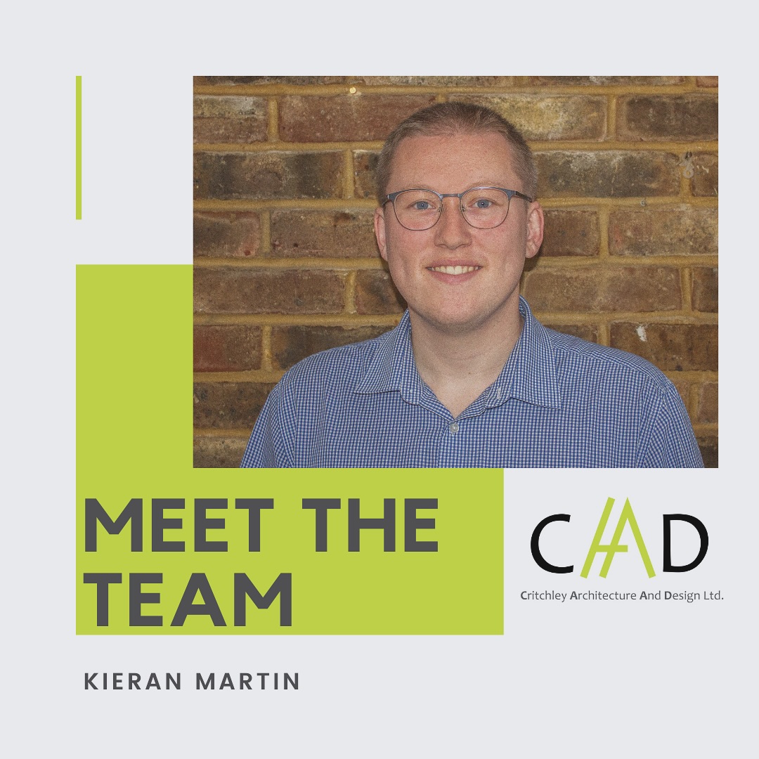 Welcome Kieran 👋🏻 #caad #caadltd #architecture #design #technology #ciat