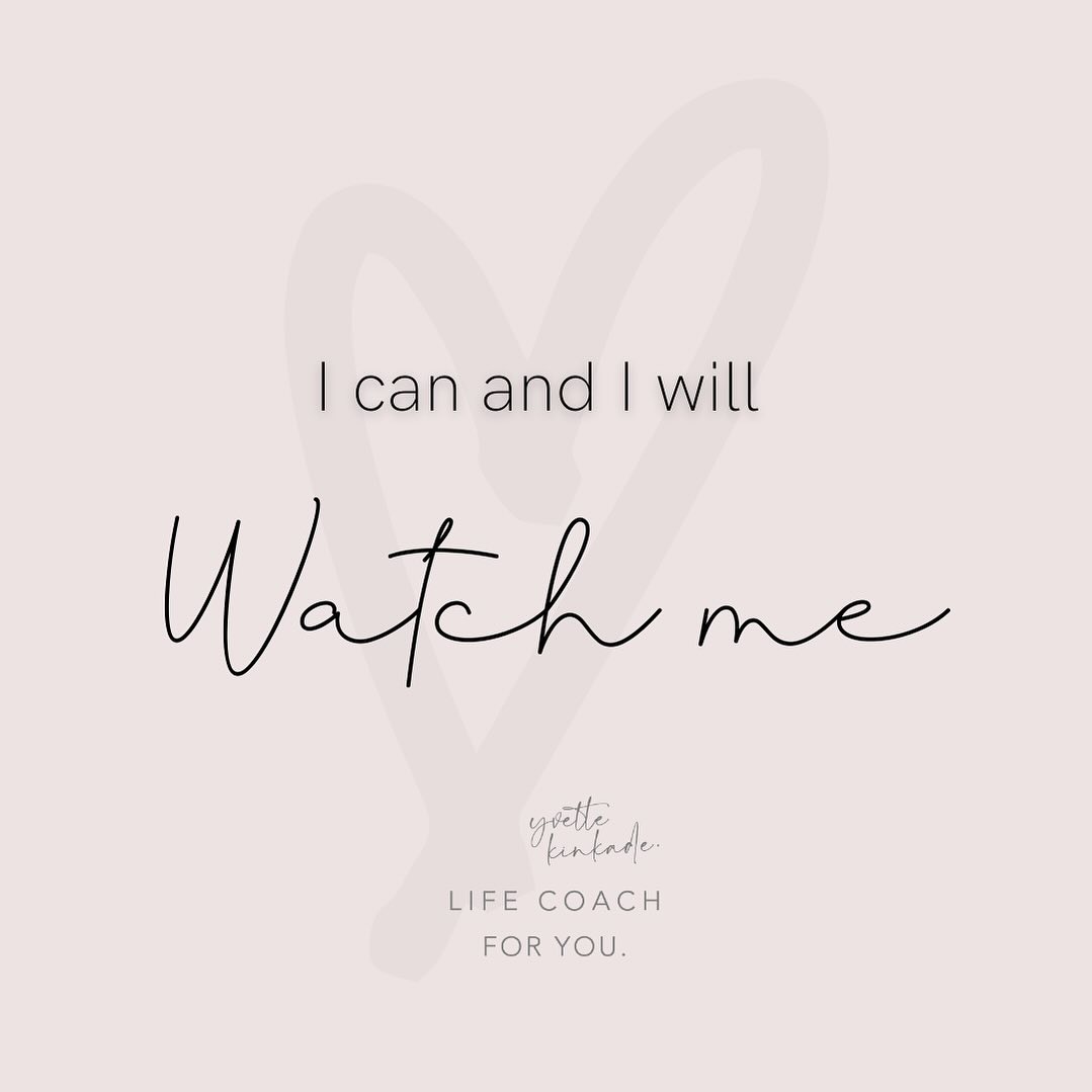 Self belief and honestly believing you are capable of success increases your chances of actual success. Now think of tyebgoal you are working toward… say “I can and I will “ three times as you look at yourself in the mirror every day for thirty days and let me know how you go! #icanandiwill #selfbelief #ownyourlife