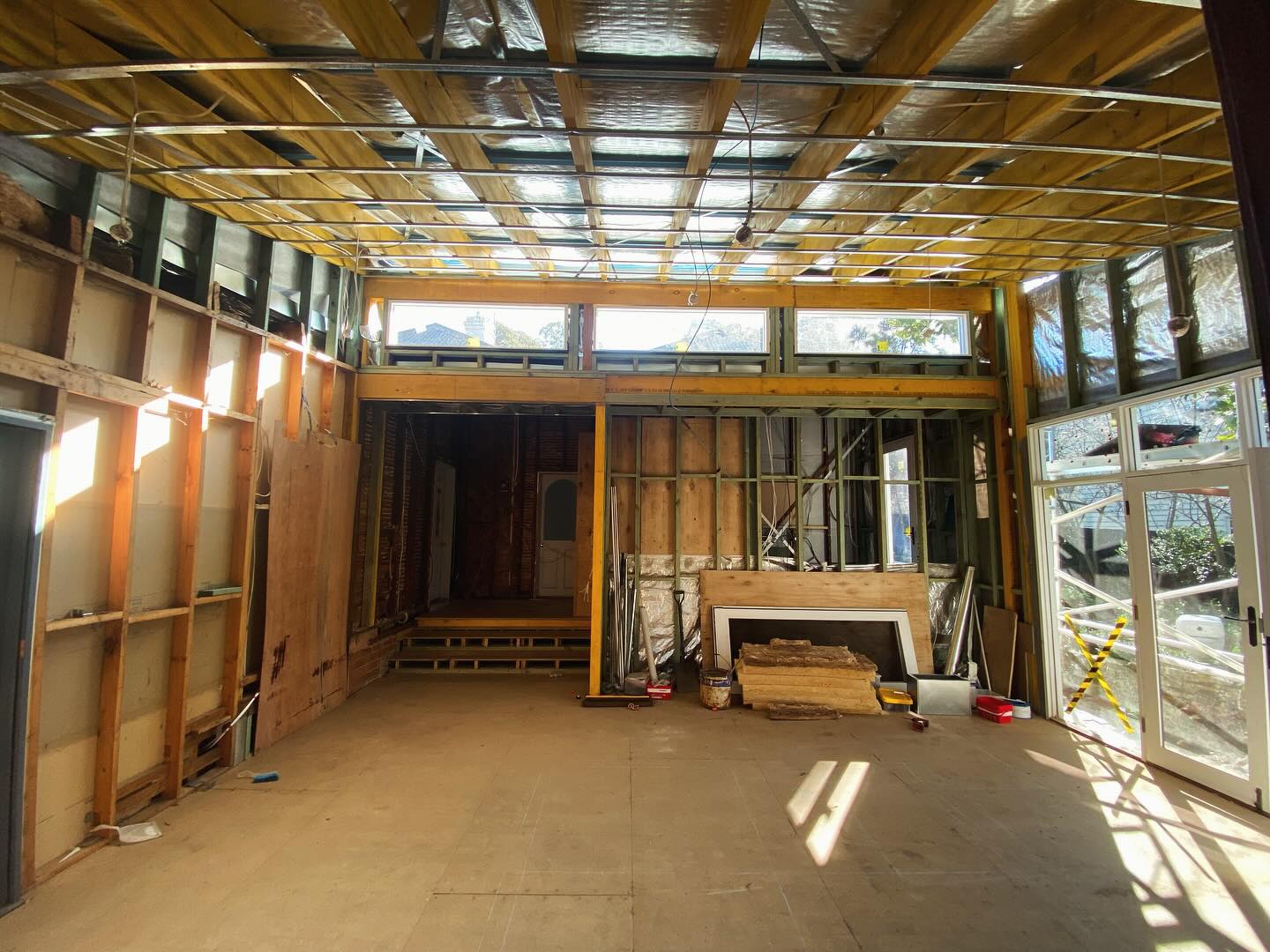 Parker St Site. About to open up to the existing.