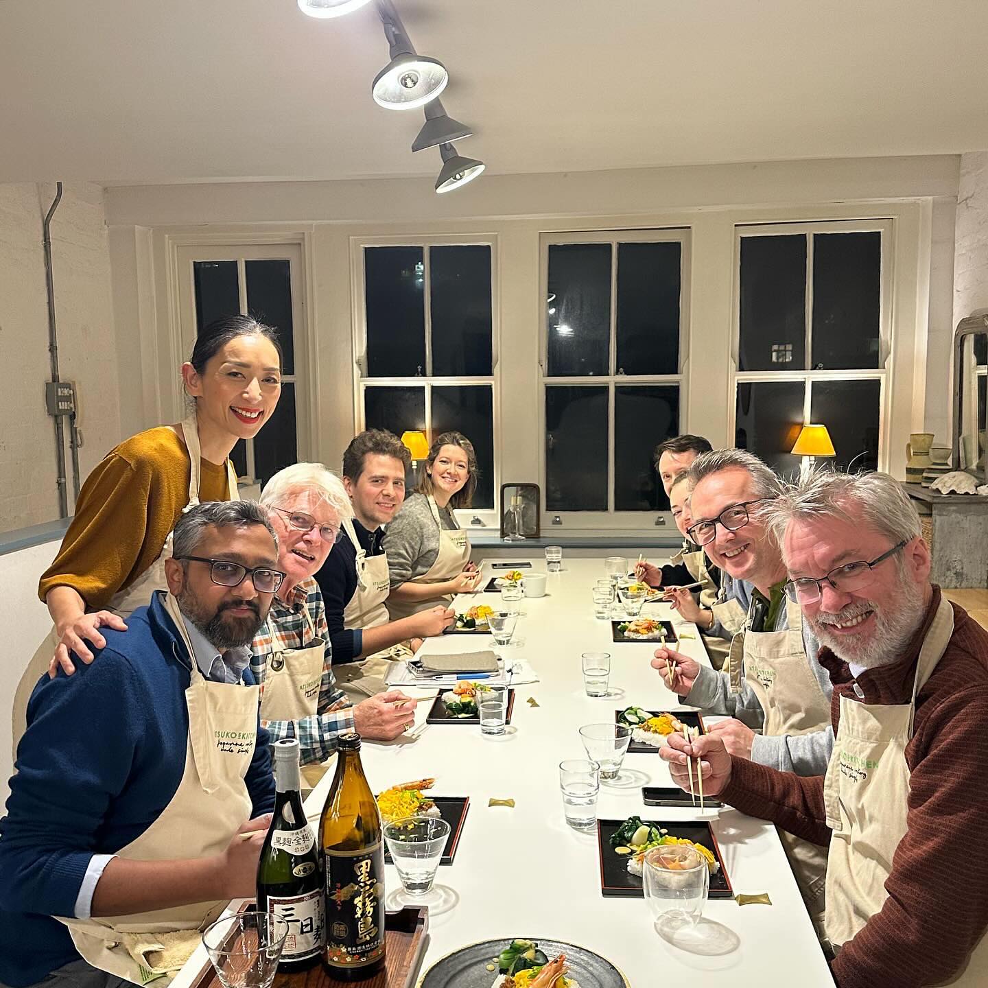 It was such an honor to be featured in the Japanese newspaper Yomiuri #読売新聞, one of the largest newspapers in Japan! My mum, especially, was thrilled; she rushed to a local convenience store to grab copies in the morning on the day it was released!
Although written in Japanese, the series of articles celebrates the 10th anniversary of Japanese cuisine “Washoku,” recognised as a UNESCO Intangible Cultural Heritage in 2013.
My article focuses on Japanese cuisine abroad, highlighting my cooking classes and the increasing trend of people making Japanese food at home. In the photo, you’ll spot one of my long-time students, Steve (second from the front left), who has been attending my classes since 2009 and contributed to this article.
This Kyushu Regional Cuisine class delves into recipes and their histories from my hometown, southern Japan, featuring dishes from each prefecture in #kyushu , such as #水炊き mizutaki hotpot, #豚の角煮 buta no kakuni, and #一文字のぐるぐる hitomoji guruguru, which have been passed down through generations. I also shared my grandmother’s sushi called Suko sushi, a local traditional dish sustained for over 500 years. My grandmother lived to be 103 years old! We enjoyed the dishes with #shochu, distilled alcohol from Kyushu.
It was a fantastic opportunity to share my hometown’s cuisine with everyone in this class. Thank you for joining me🙏😊
#washoku #unescointangibleculturalheritage #kyushu #郷土料理 #日本食 #和食 Thank you to @yomiuri_news