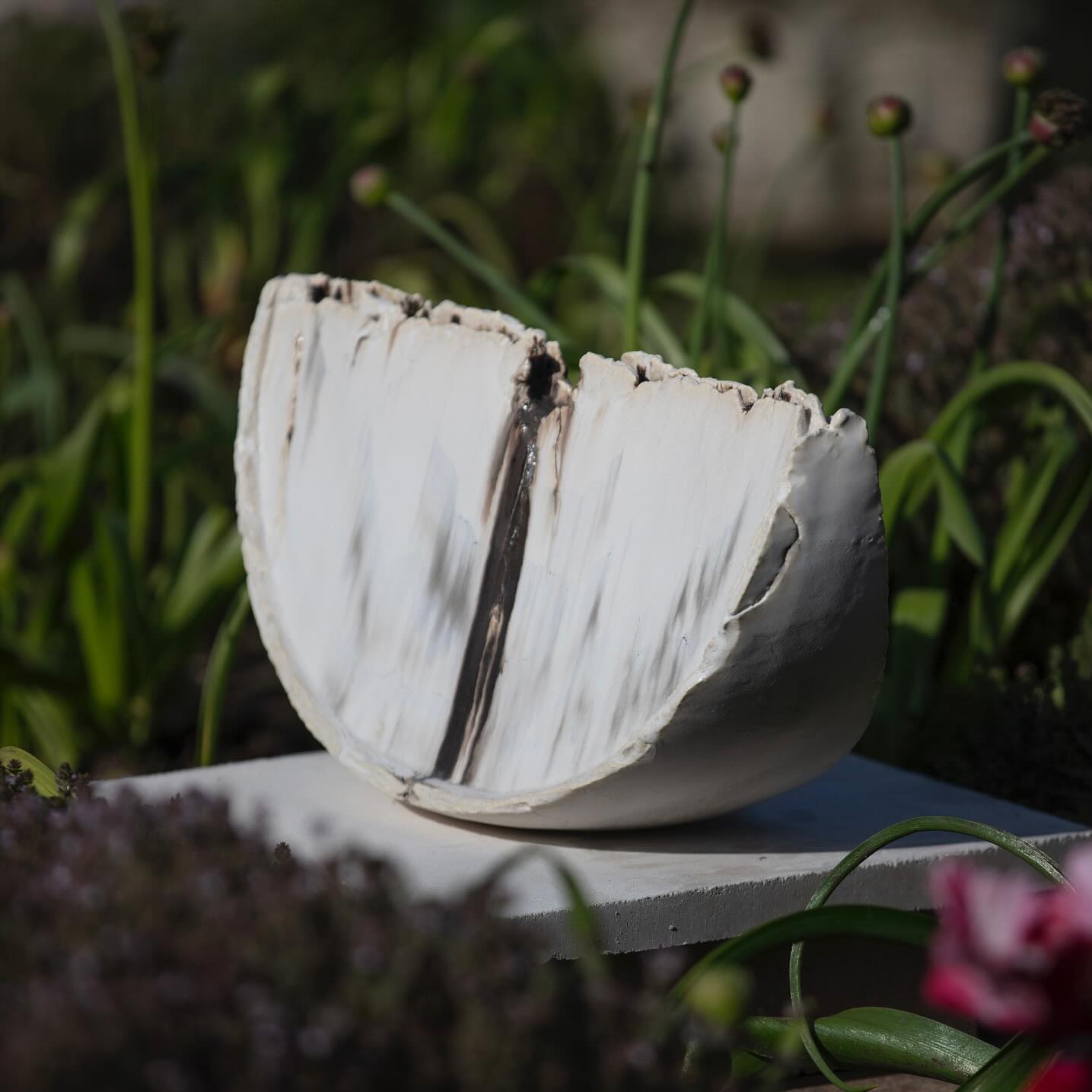 .
Quarter 🌓
Confusingly when the moon appears in the sky as if it is cut in half it is called a quarter moon. This is because at this point it is a quarter of the way through its journey circumnavigating the earth.
‘It’s just a phase I’m going through’ an exhibit consisting of four ceramic sculptures for Fresh Air Sculpture 2024.
Exploring the four principle shapes visible to us as the moon waxes and wanes on its journey around the earth, this installation draws upon the beauty of our ever-changing moon to contemplate the influence of the passing of time on human experience
@freshairsculpture
Beautiful photography by @steverusselstudios 🙏
•
•
•
#sculpture
#art
#ukartist
#sculpturalvessel
#newwork
#firedthings
#katewindibankart
#ceramics
#ceramicart
#ceramica
#céramique
#contemporaryceramics
#contemporarysculpture
#contemporarycraft
#interiordesign
#interiorbeauty
#naturedesign
#sculpture
#art
#wabisabi
#clay
#陶芸
#digswellarts
#ccdirectory
#craftpottersassociation