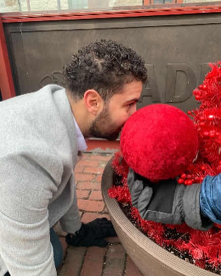 Oh what fun!!! These teams were challenged to depict a well known holiday song while out at the Distillery Winter Village. Can you guess what they are?