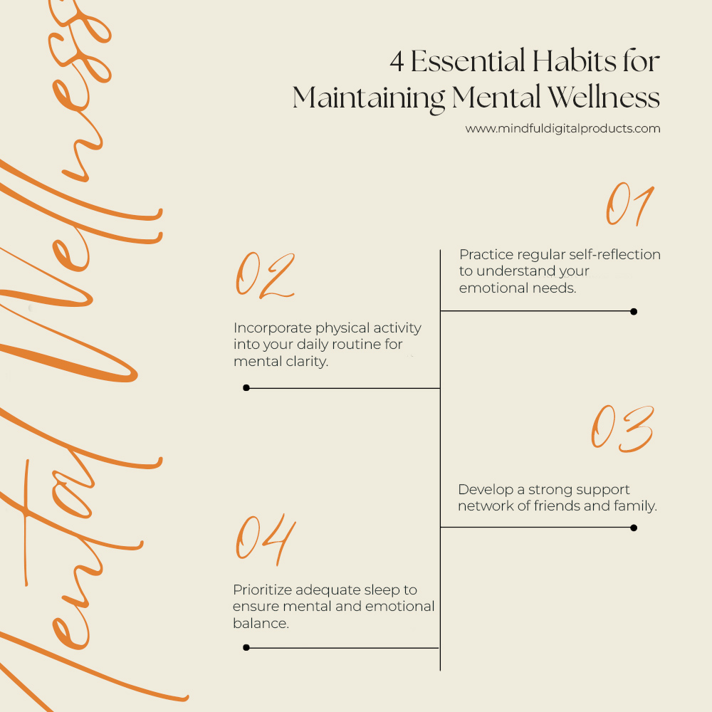 Welcome to the self-care club, where mental wellness is our jam! 🌸
🔸Self-Reflection: It's like having a heart-to-heart with yourself. Understand your feelings, embrace your thoughts, and be your own best friend. 🤗
🔸Move That Body: Whether it's yoga, a brisk walk, or a dance party in your living room, moving your body clears the mind like a breeze clears the clouds. 🏃♀️
🔸Your Tribe Matters: Surround yourself with people who lift you up, make you laugh, and are there for you. They're your personal cheer squad! 👯♀️
🔸Sleep, Beautiful Sleep: Think of sleep as a nightly spa for your brain. It's rejuvenating, refreshing, and oh-so-necessary for that sparkle in your eyes! 😴
Save this post as a reminder! 🤩
#MindfulLiving #DigitalPlanners #PersonalGrowthJourney #OrganizeYourLife #MentalWellness #BudgetingTips #SelfCareEveryday #MindfulnessMatters #GoalSetting2024 #CreativeOrganization #DigitalWellness #LifePlanning #EmpowermentTools #HabitTracking #SelfImprovement #MentalClarity #ProductivityHacks #WellnessJourney #MindfulMoments #DailyAffirmations #InspiringChange #OrganizationalGoals #FinancialWellness #ThriveDaily #PersonalDevelopment #PlanWithPurpose #MindfulPlanning #GrowthMindset #PeacefulLiving #MindfulProductivity
