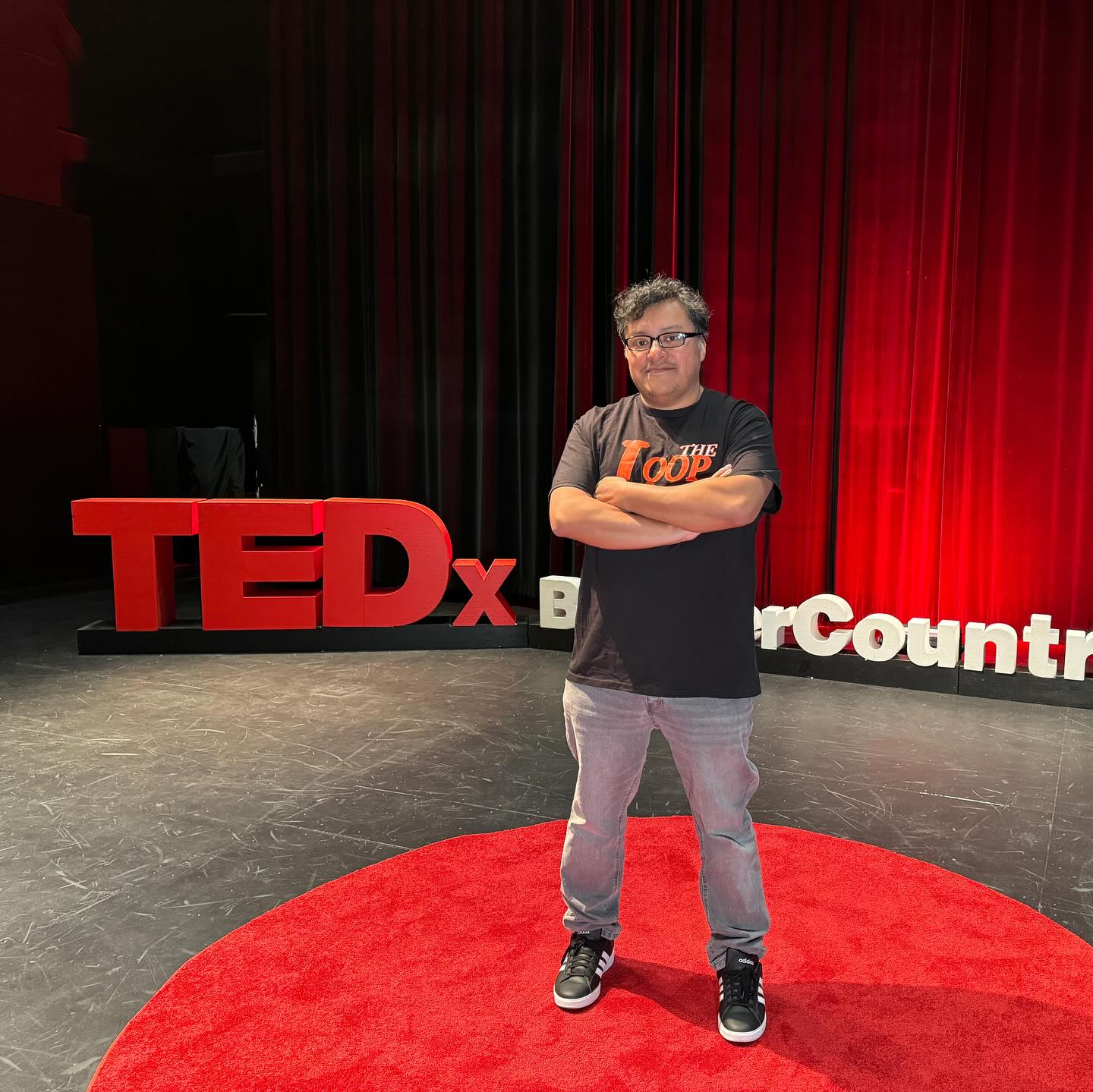 Just another show in the books… @wearethelooplab @tedxboston #tedxtalks #tedtalk #mediaarts #latinos #thelooplab