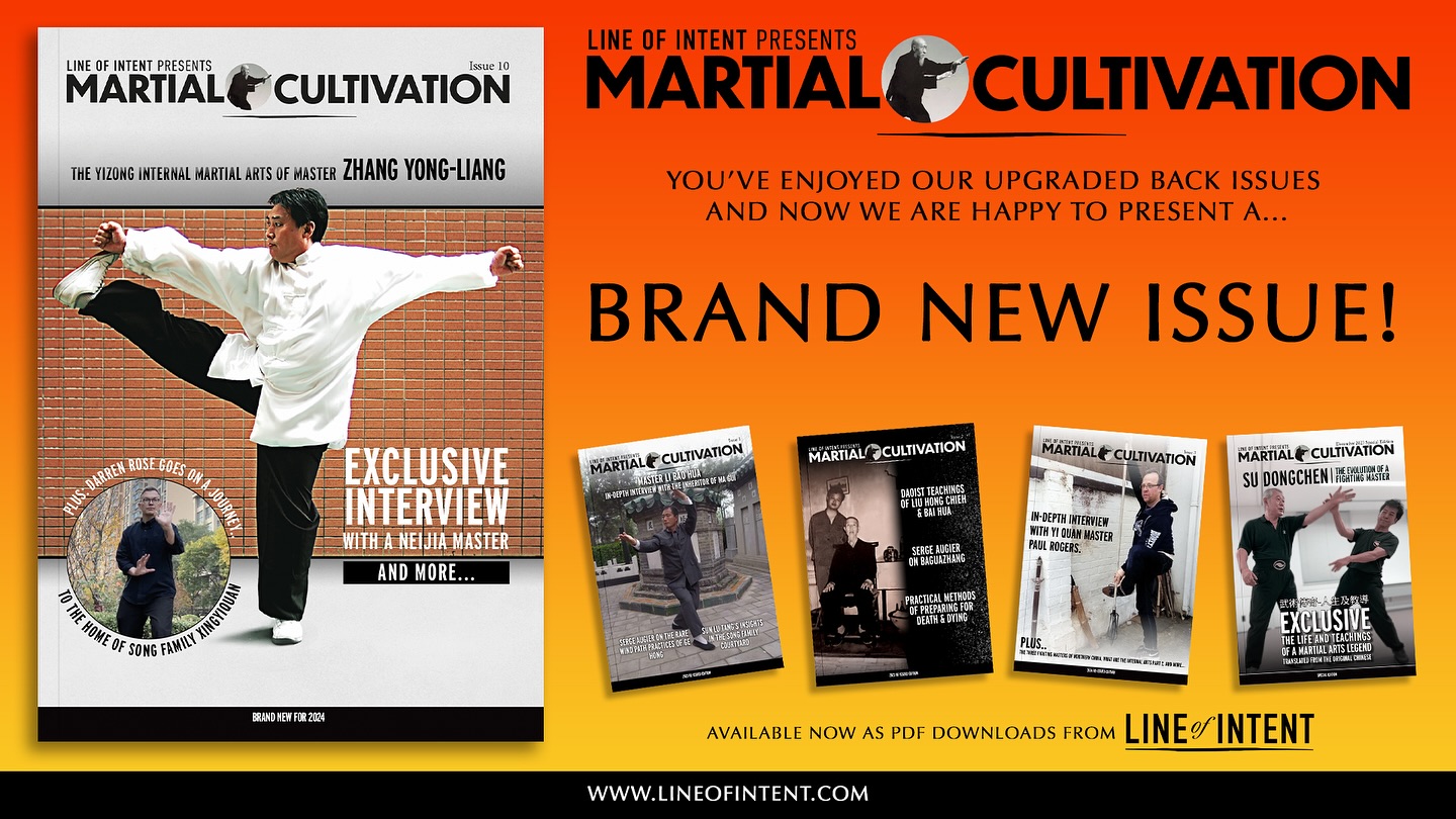We have been working with @lineofintent for a while now re-mastering back issues of the fascinating inner martial arts journal Martial Cultivation. Very happy to say we have a BRAND NEW issue now available! Check it out at www.lineofintent.com #martialarts #tajiquan #yizhong #innermartialarts #baguazhang #neijia