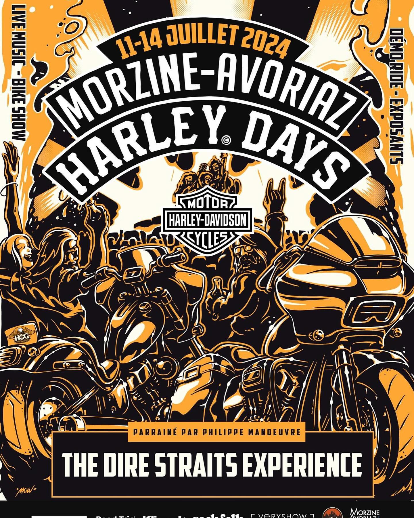 Tic tac j-3 Morzine Avoriaz Harley days 🧡🖤🧡 @bijoux_sultiz nous vous attendons nombreux place de la mairie 😉#harley #harleydavidson #harleydavidsonmotorcycles #harleydavidsonfrance #rassemblementharleydavidson #biker #bikerlife #bikerjewelry #jewelry #bikergirl #morzine #morzineavoriaz