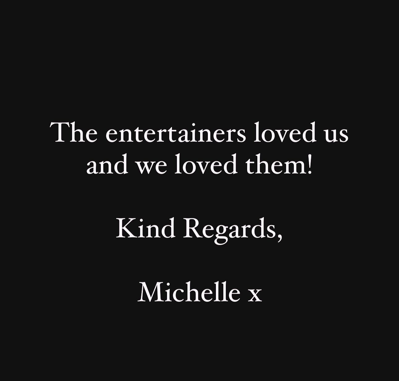 What else is there to say?
Short and sweet and 100% straight to the point about how entertainment can work at your next event.
@facebloke and I were both booked by the fabulous @ellevateentertainmentuk for a corporate event earlier this week and this was the feedback 😍😍
If you’re planning anything do give her a shout 😍😍