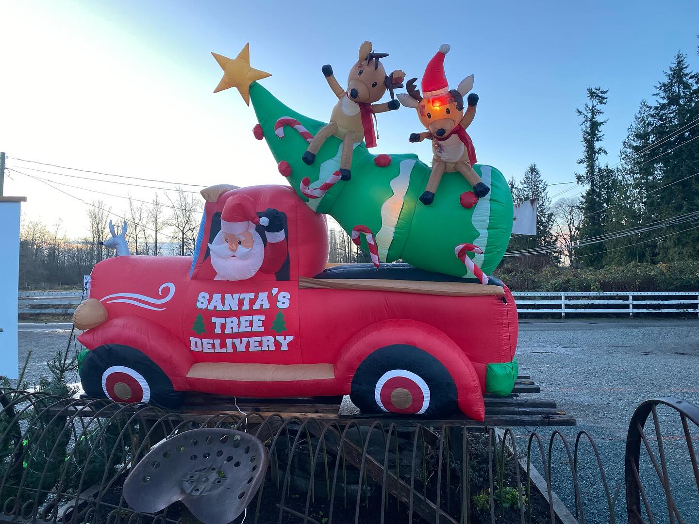 We are all looking forward to a great dry day here in South Langley.