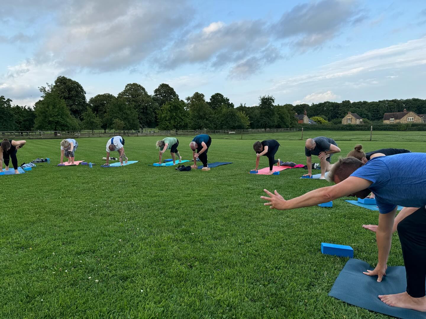Oh this was a toughie! Great effort from everyone! #overburylife #overburyyoga #fieldyoga