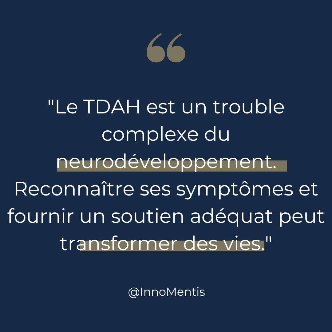 Le saviez-vous ?
Le TDAH est un trouble complexe du neurodéveloppement. Reconnaître ses symptômes et fournir un soutien adéquat peut transformer des vies.
Il est souvent mal compris et entouré de fausses croyances. Les personnes touchées par le TDAH peuvent éprouver des difficultés à se concentrer, à organiser des tâches et à gérer leur impulsivité, ce qui peut affecter leur vie quotidienne de manière significative et les plonger dans une grande souffrance.
Il est crucial de consulter des professionnels de santé formés à ce trouble pour un diagnostic précis et un traitement adapté. La psychopédagogie, en particulier, peut être très aidante pour apprendre à gérer les symptômes et améliorer la qualité de vie.
En ce mois de la sensibilisation au TDAH, prenons le temps d'apprendre et de soutenir ceux qui en sont atteints.
#TDAH #SensibilisationTDAH #SantéMentale #Neurodéveloppement #Soutien #Compréhension #Psychopédagogie #ChangerDesVies