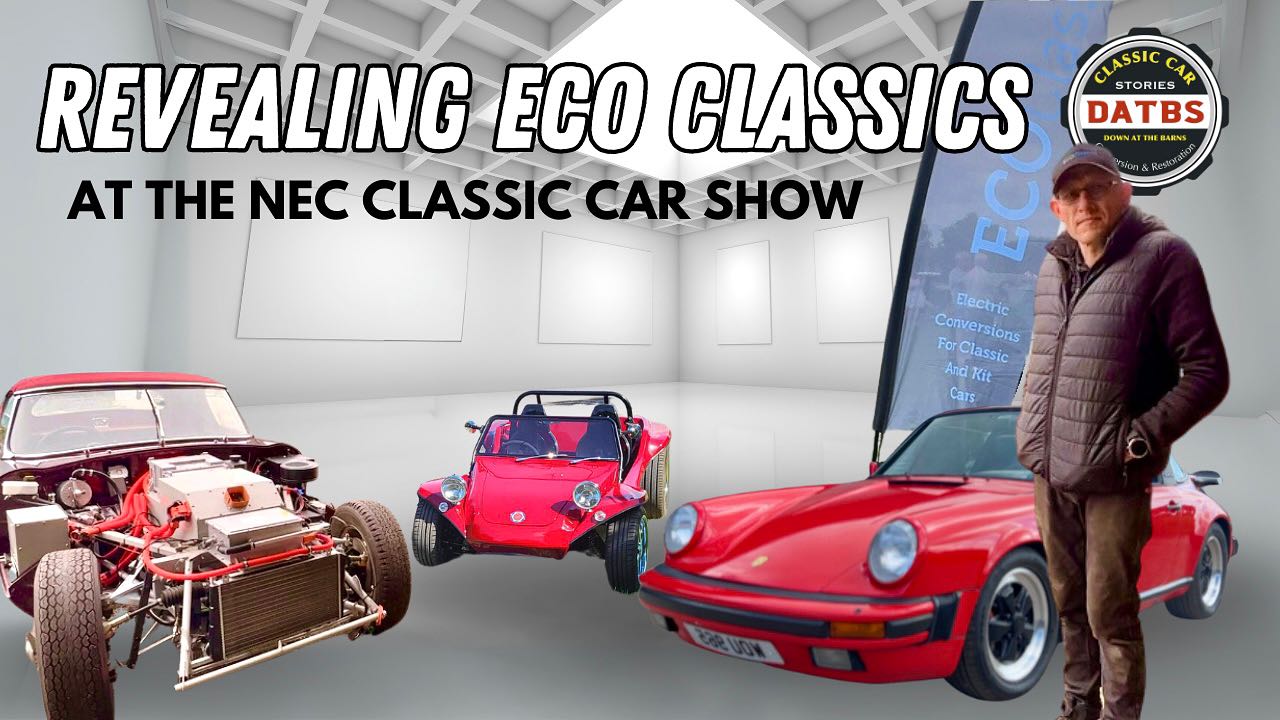 This week we will be exhibiting at the NEC classic car show so make sure you come along and check out the Etype our Porsche 911 and the new Mika beach buggy #jag #jaguar #jaguarclassic #etypejaguar #electricetype #porsche911 #porschetarga #electricporsche #beachbuggy